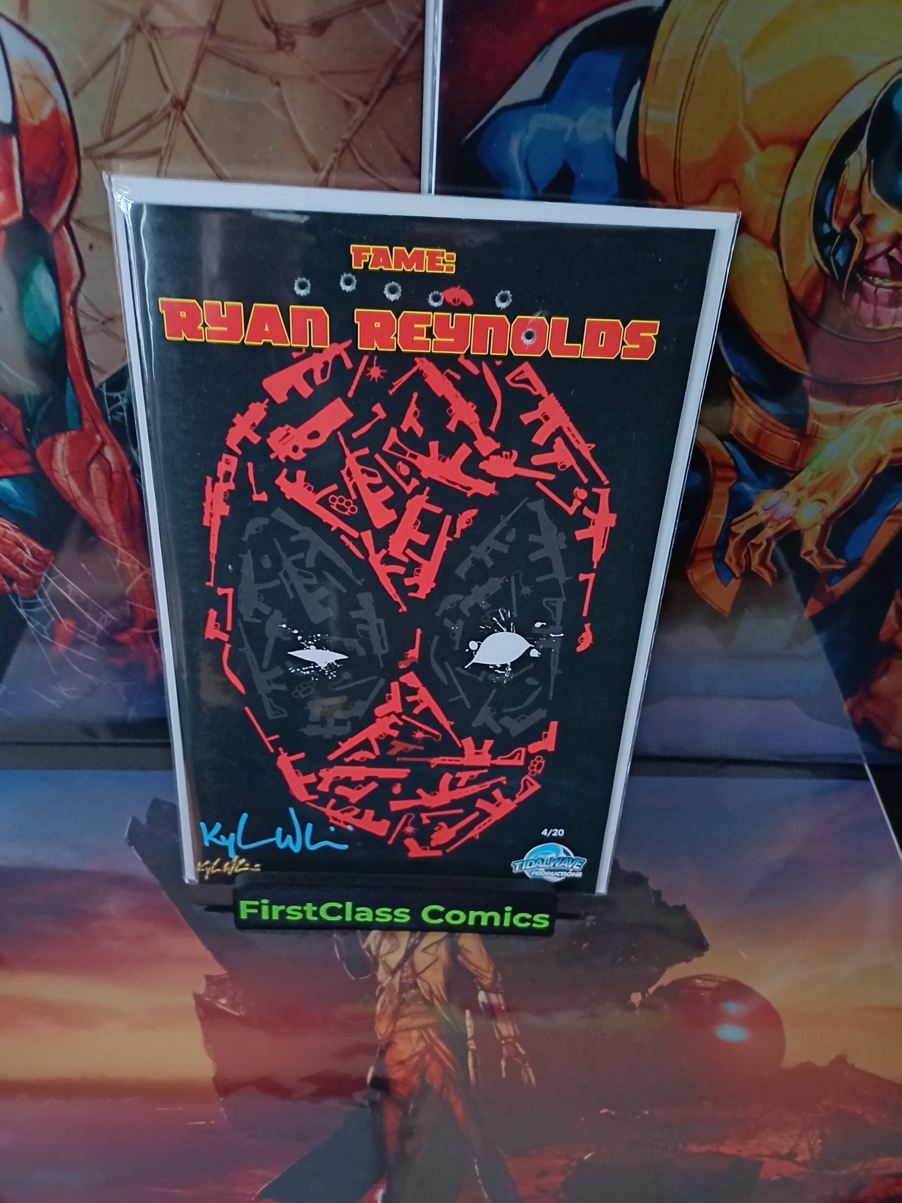 Fame Ryan Reynolds Signed Kyle Willis With COA 4/20