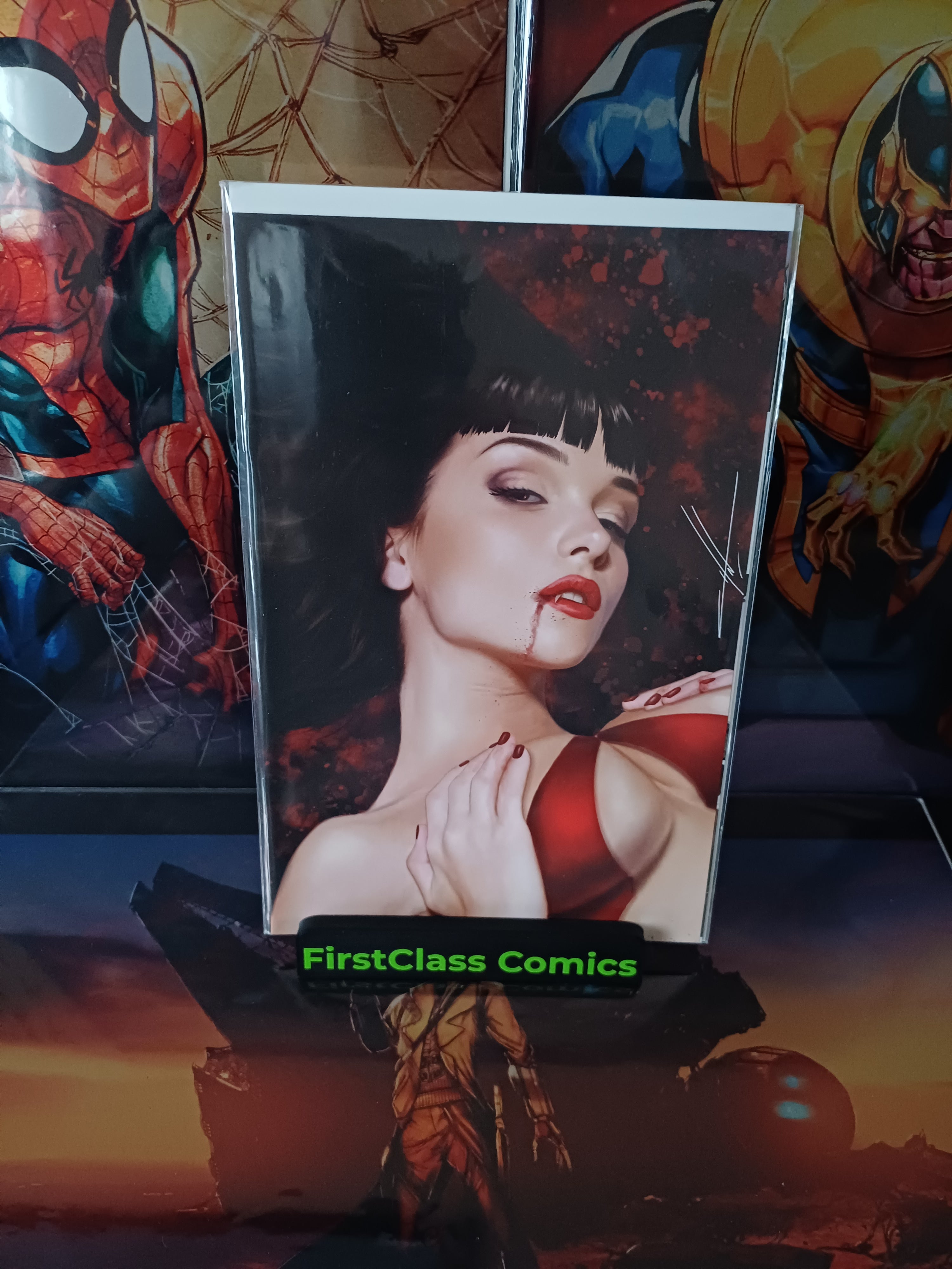 Vampirella Year One #1 ComicTom101 Carla Cohen virgin red variant