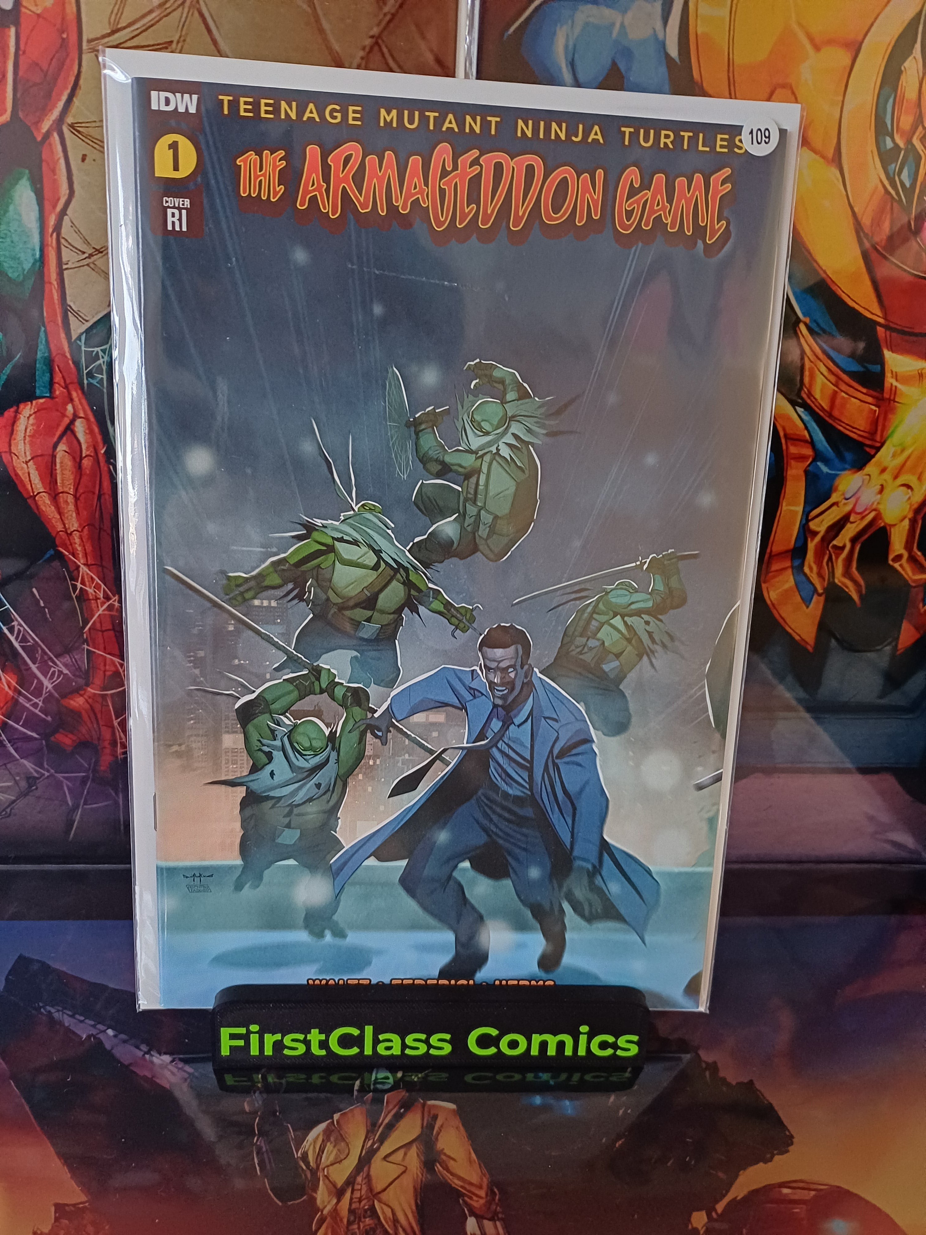 TMNT THE ARMAGEDDON GAME #1 1:10 QUALANO VARIANT