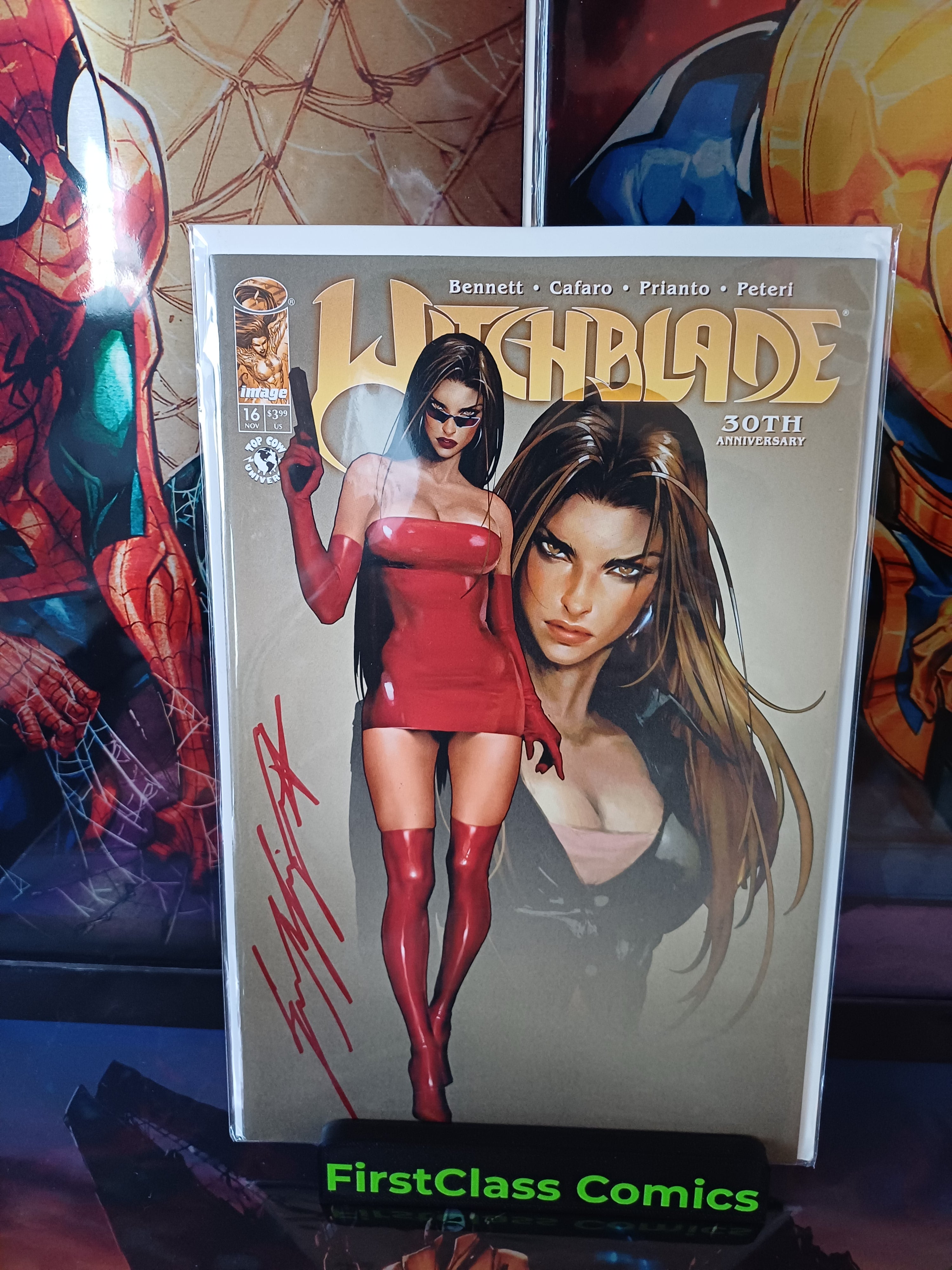 WITCHBLADE #16 SOZOMAIKA VARIANT Signed With COA