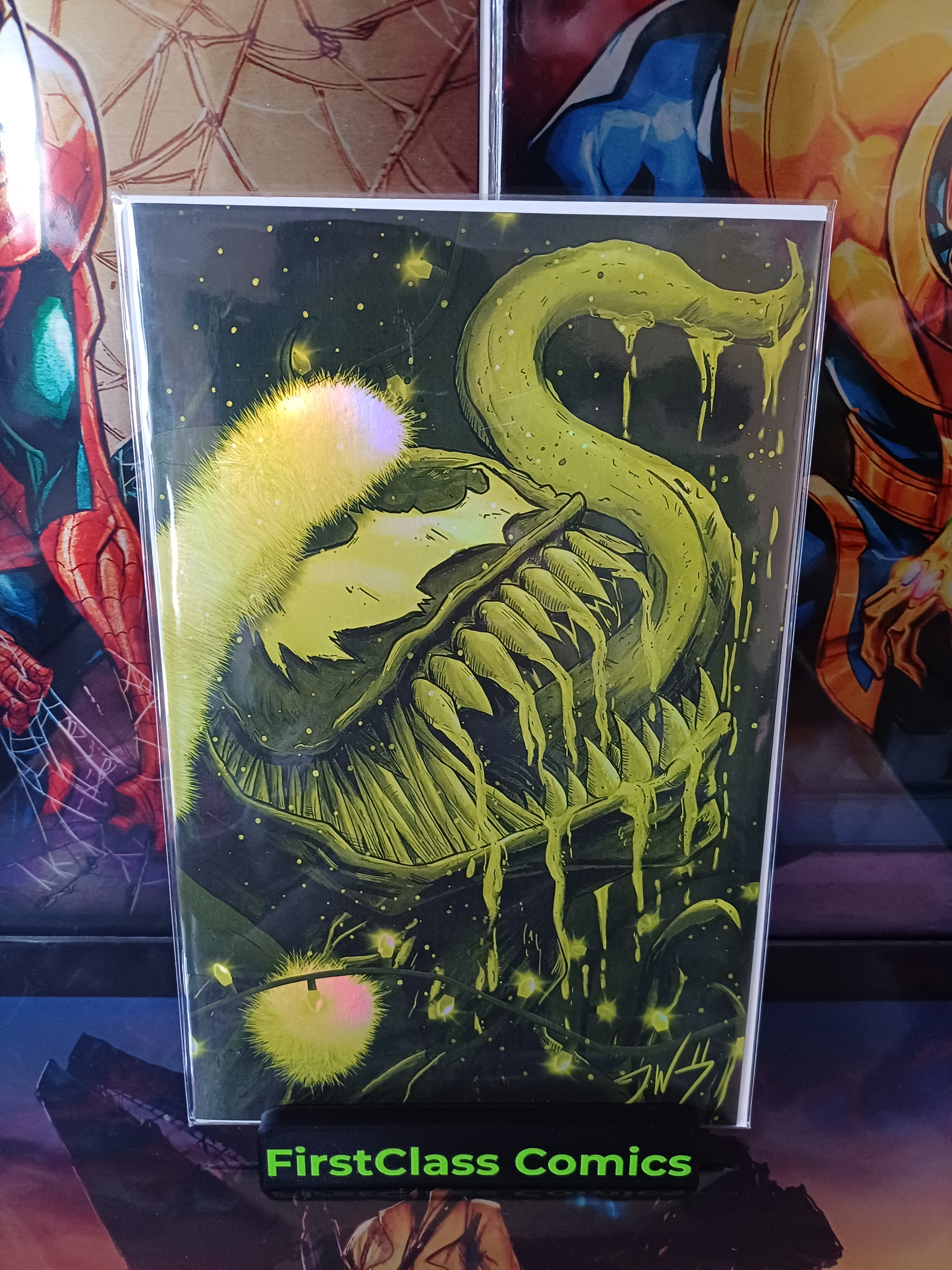 WE ARE SANTA  GOLD FOIL 5/5 Exclusive Holiday Artbook by Jordan Wadley