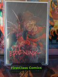 Shadow Rain Sketch Book AP1 SIGNED Eddie Nunez Freddy With COA
