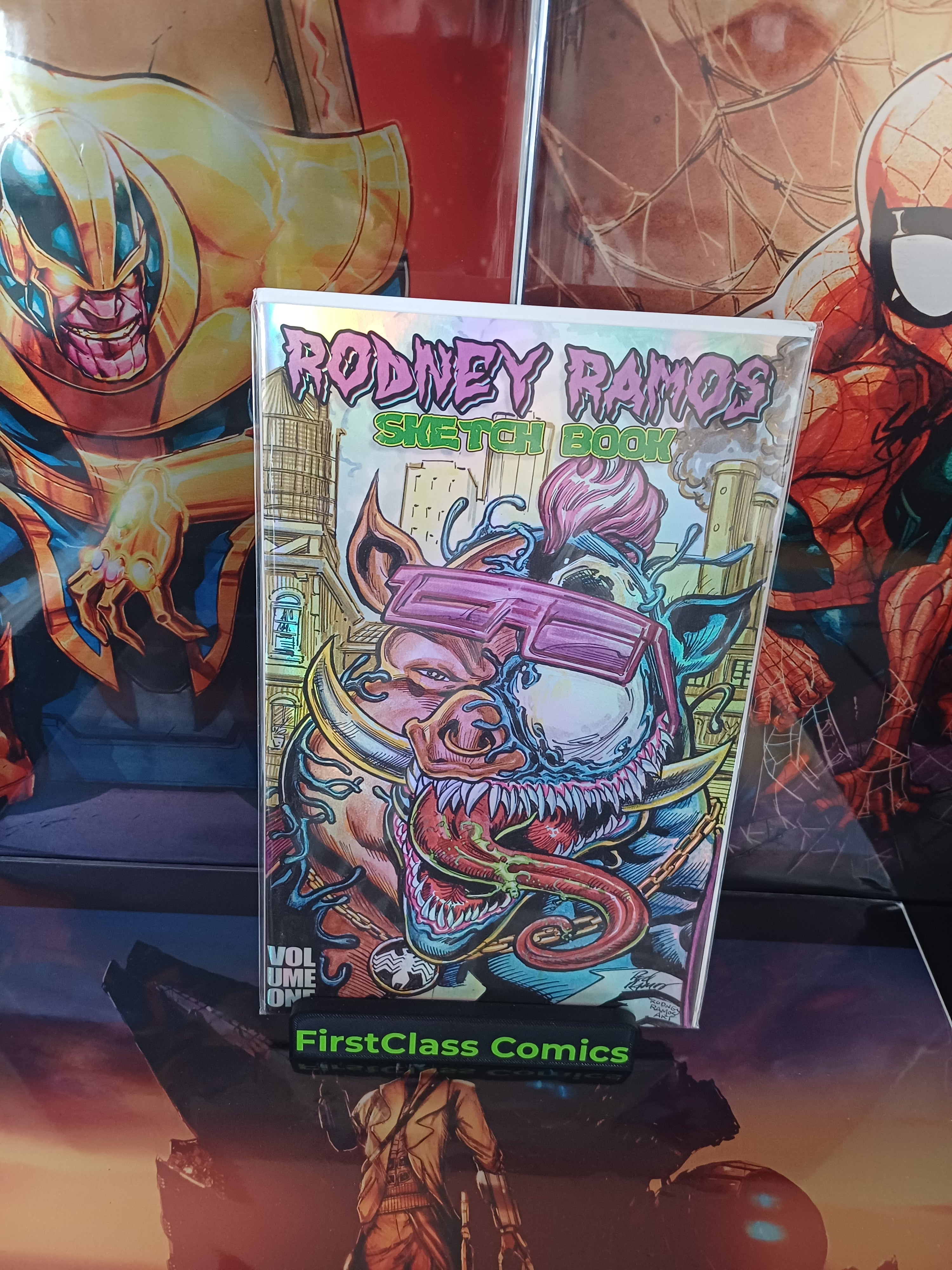 Symbiotic Warthog Stow Rodney Ramos Sketch Book LTD/ 25