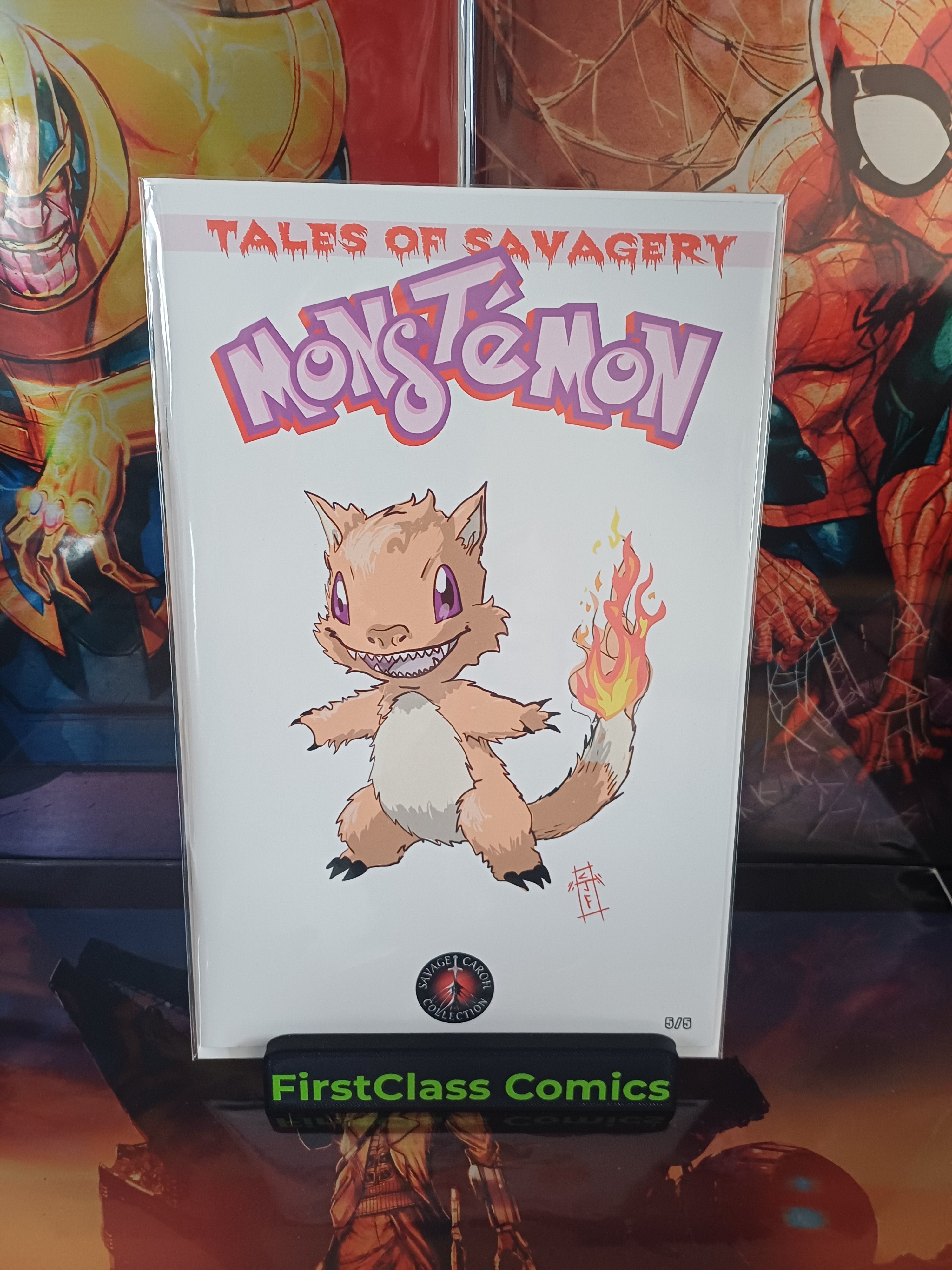 Tales Of Savagery Monstemon 5/5 MegaCon Exclusive MonsteCon Blind Bags