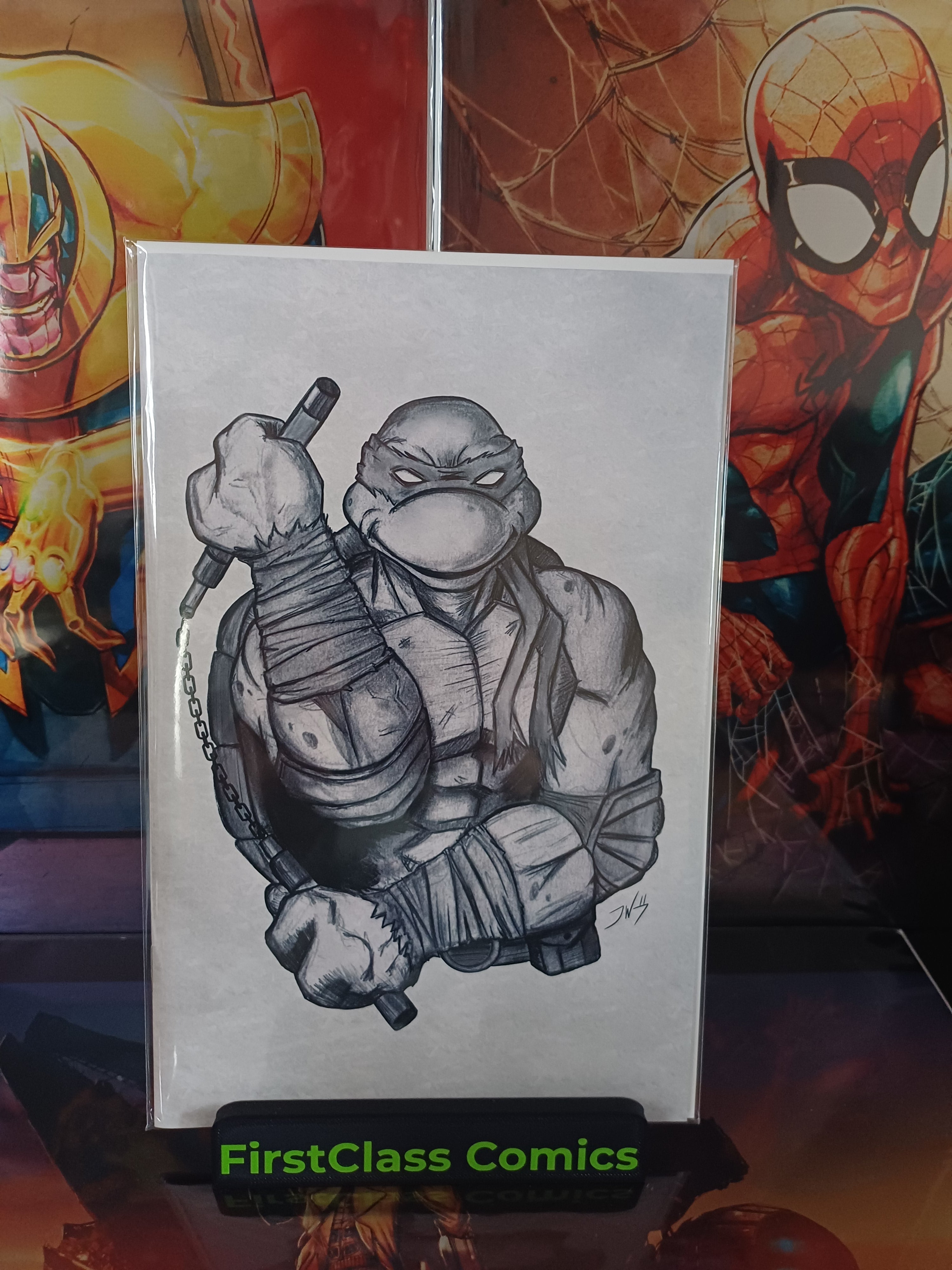SHELL SHOCKED BLIND BAGS MEGACON C2E2 TMNT Sketch Virgin Ltd 9