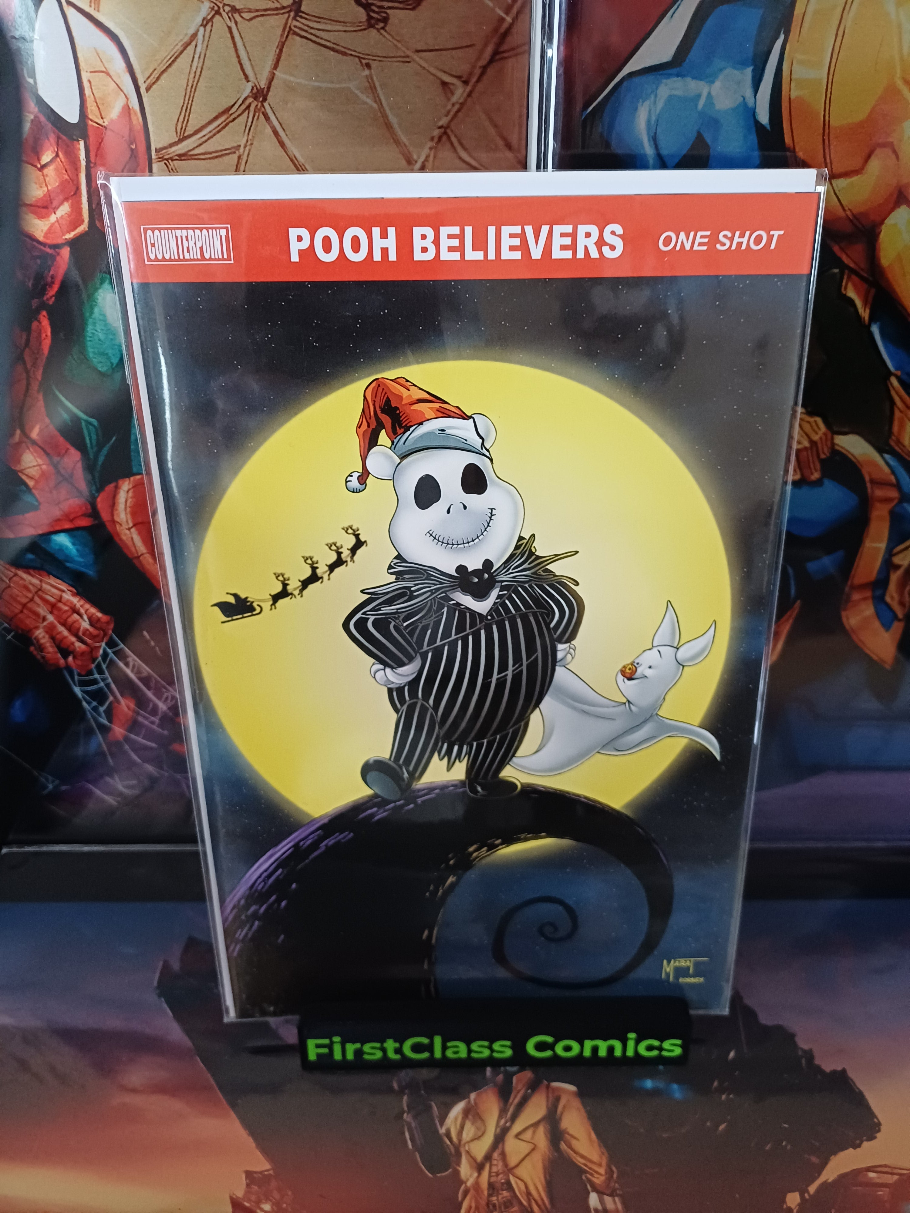 Do You Pooh? Pooh Believers Nightmare Before Christmas By Marat Mychaels