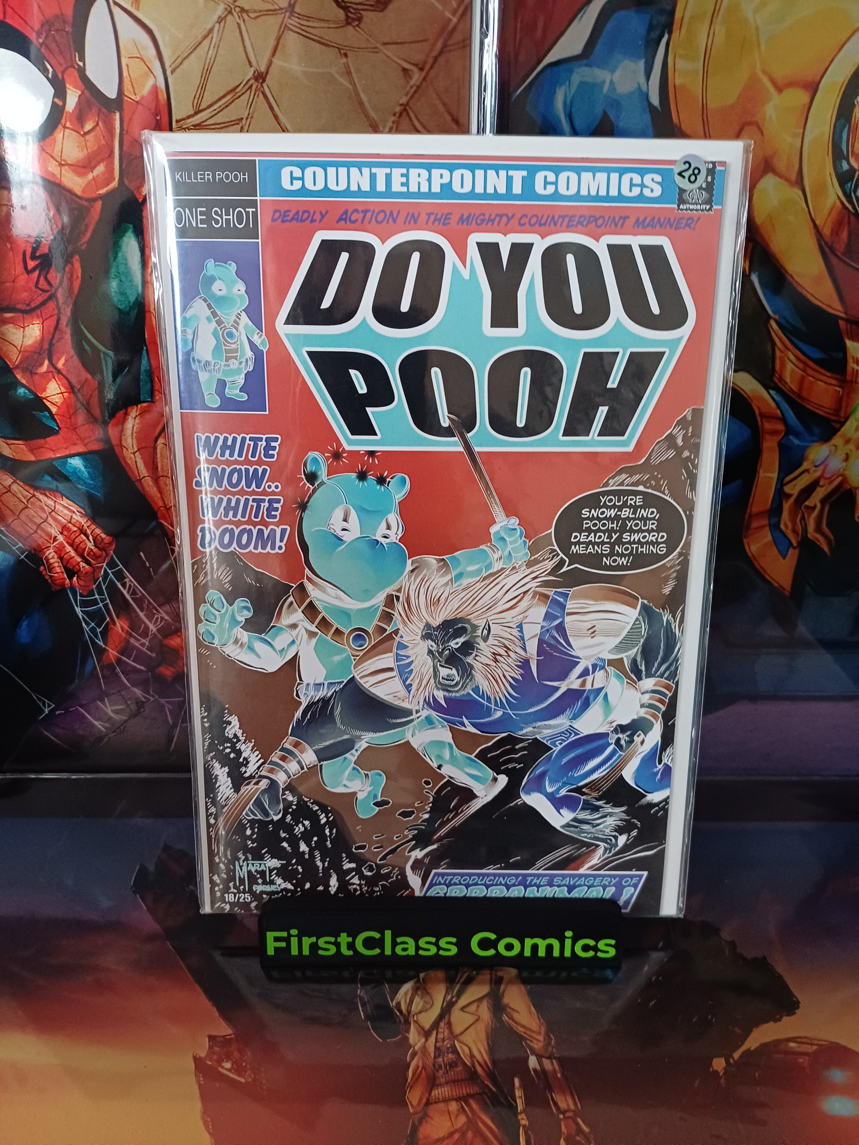DO YOU POOH? Iron Fist 14 Homage. Negative Trade Cover. 18 /25