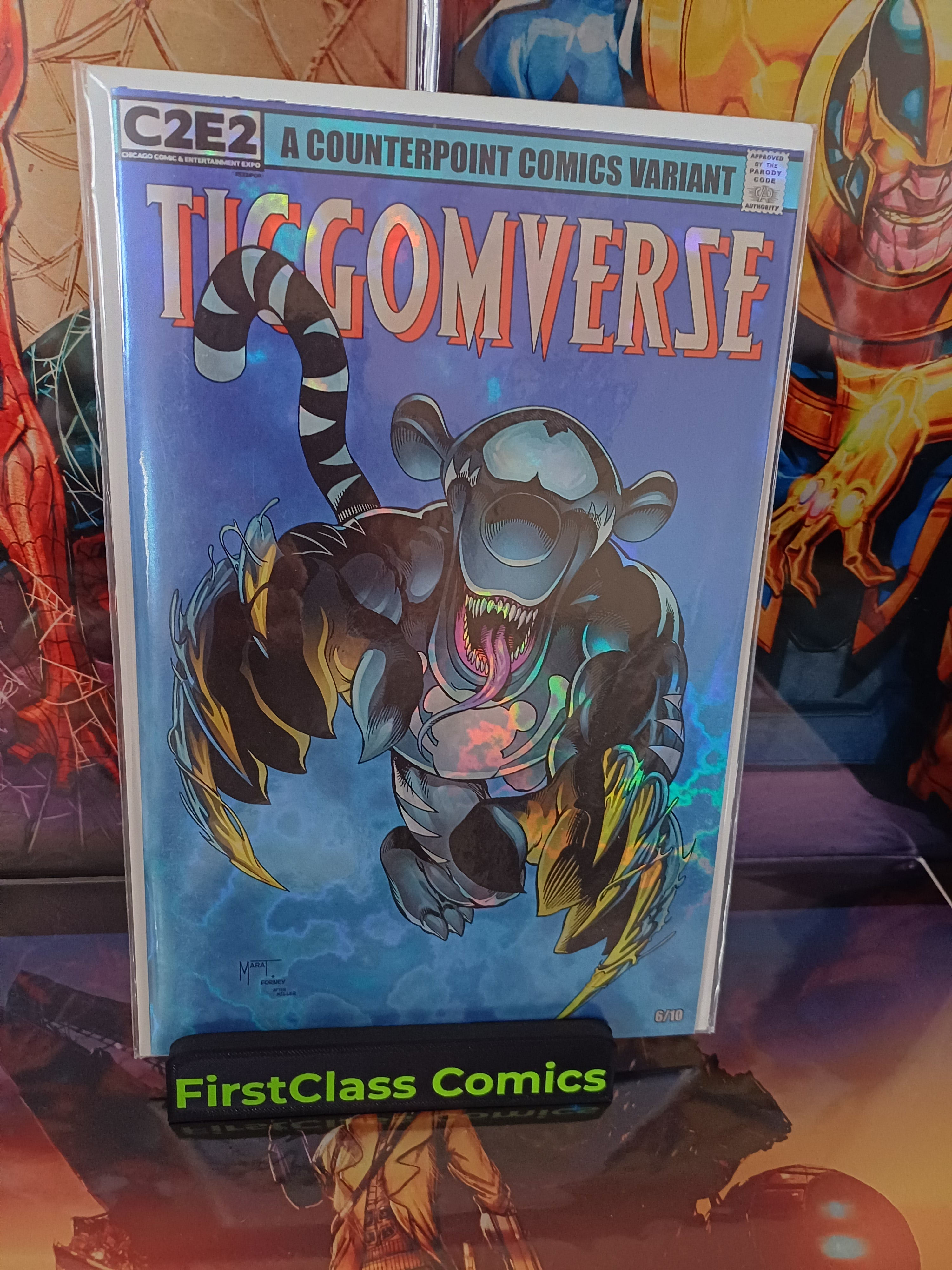 DO YOU POOH Tiggomverse #6/10 Wolverine LTD Series #2 Homage C2E2 FOIL Trade