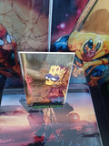 Bart Simpson Gorkem BloodyEmbossed Gold Foil Signed By Gorkem Demir With COA