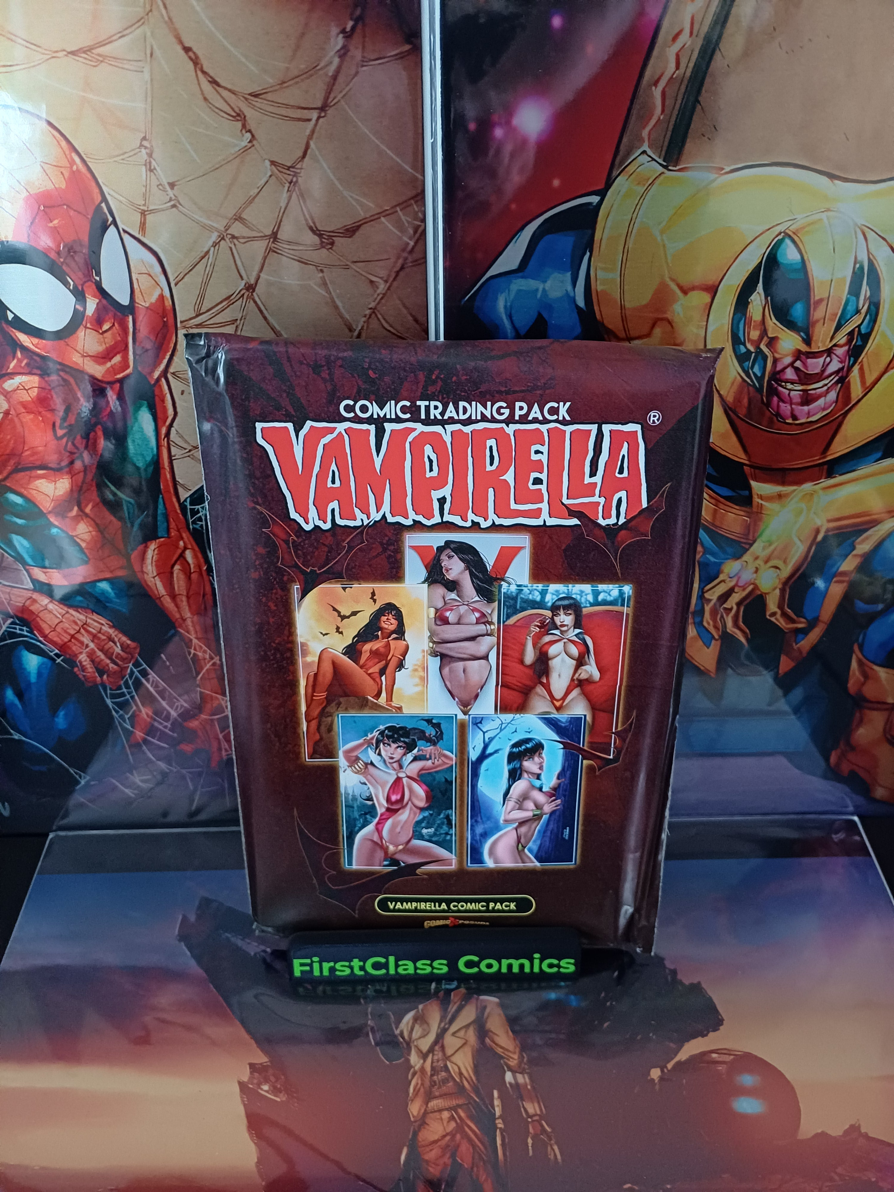VAMPIRELLA Comic Trading Pkt 1/300 Blind Bags Made
