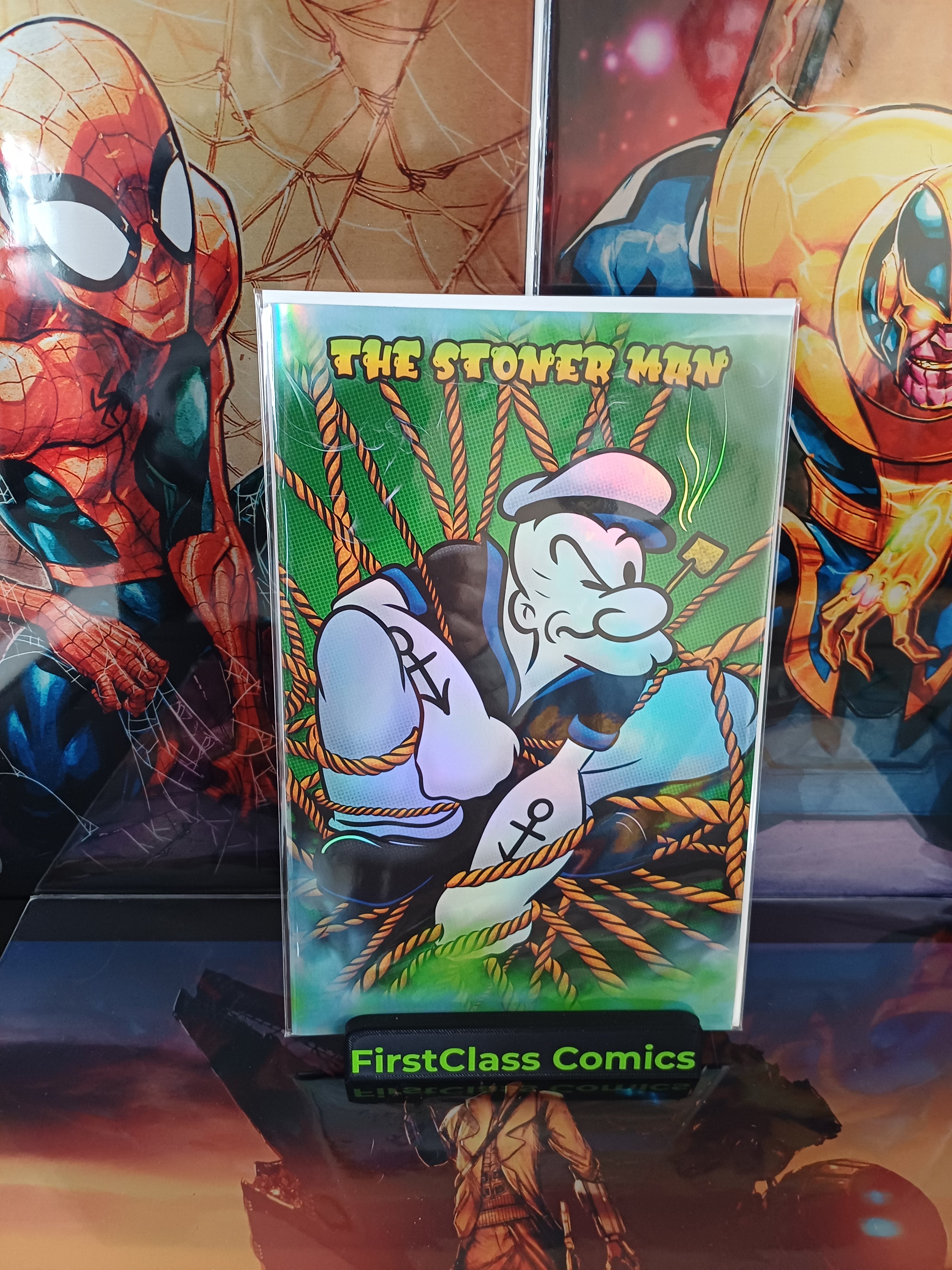 The Stoner Man Blind Bags Megacon C2E2 Victorious Comics Cov A Holo Foil LTD/30
