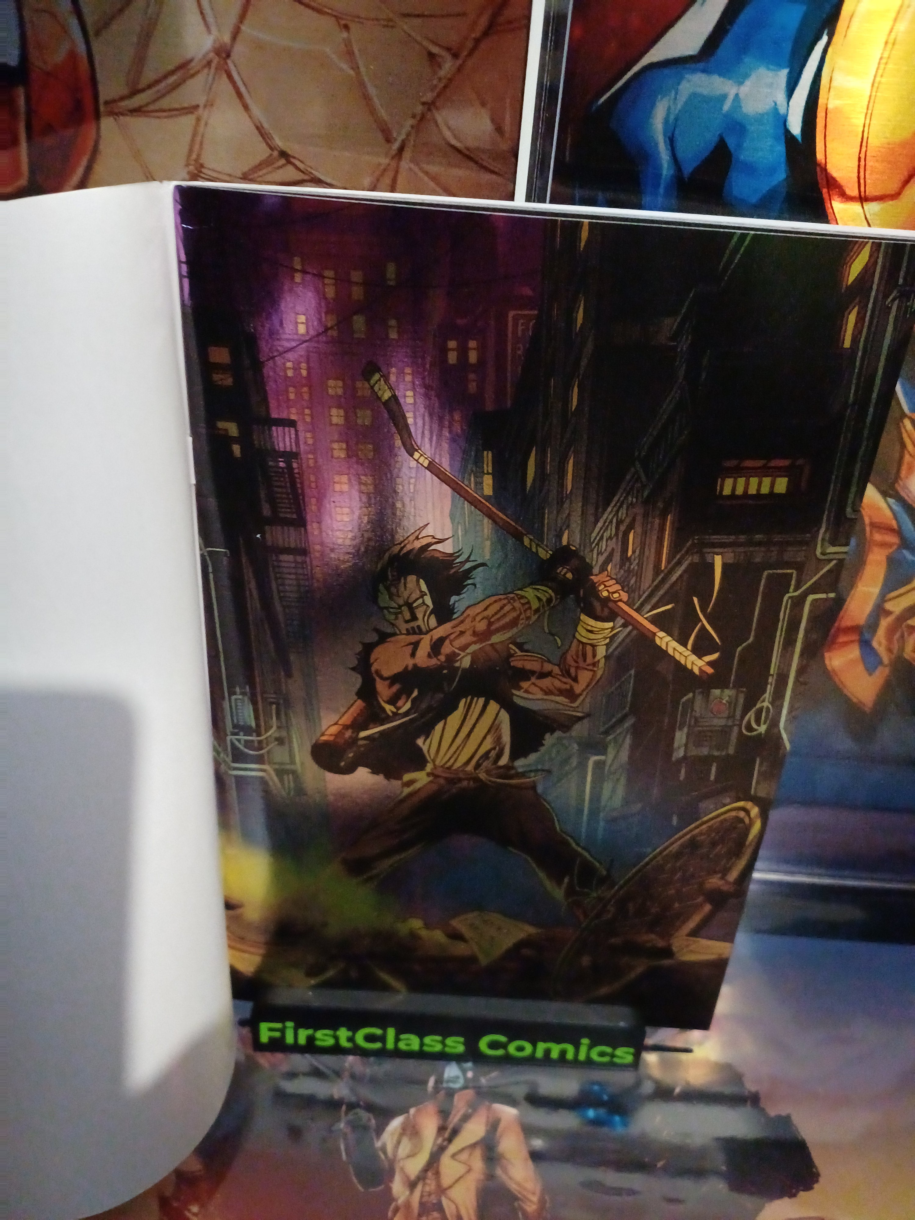 Teenage Mutant Ninja Turtles Casey Jones Foil Edition NYCC