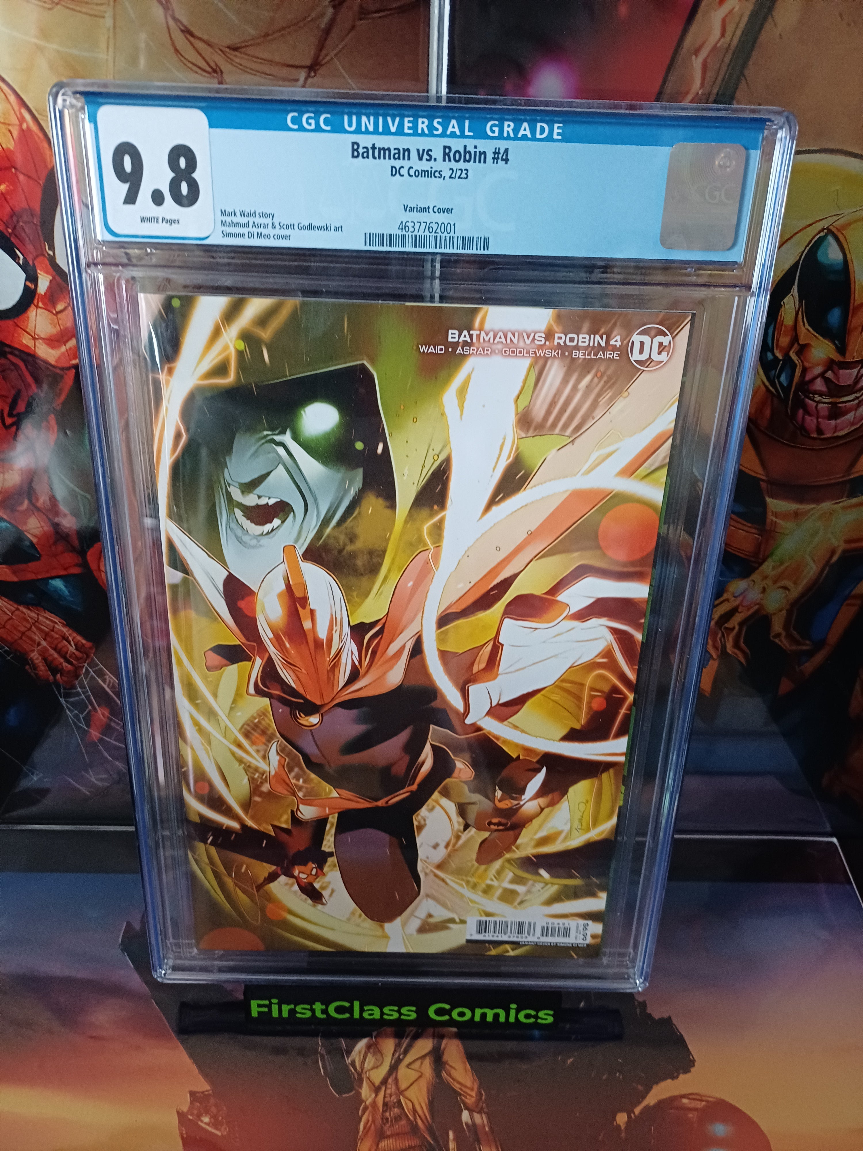 Batman vs. Robin #4 9.8 CGC 2/23