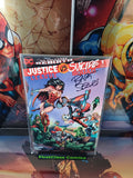 JUSTICE LEAGUE VS SUICIDE SQUAD #1 BATTLE VARIANT SIGNED BY BART SEARS