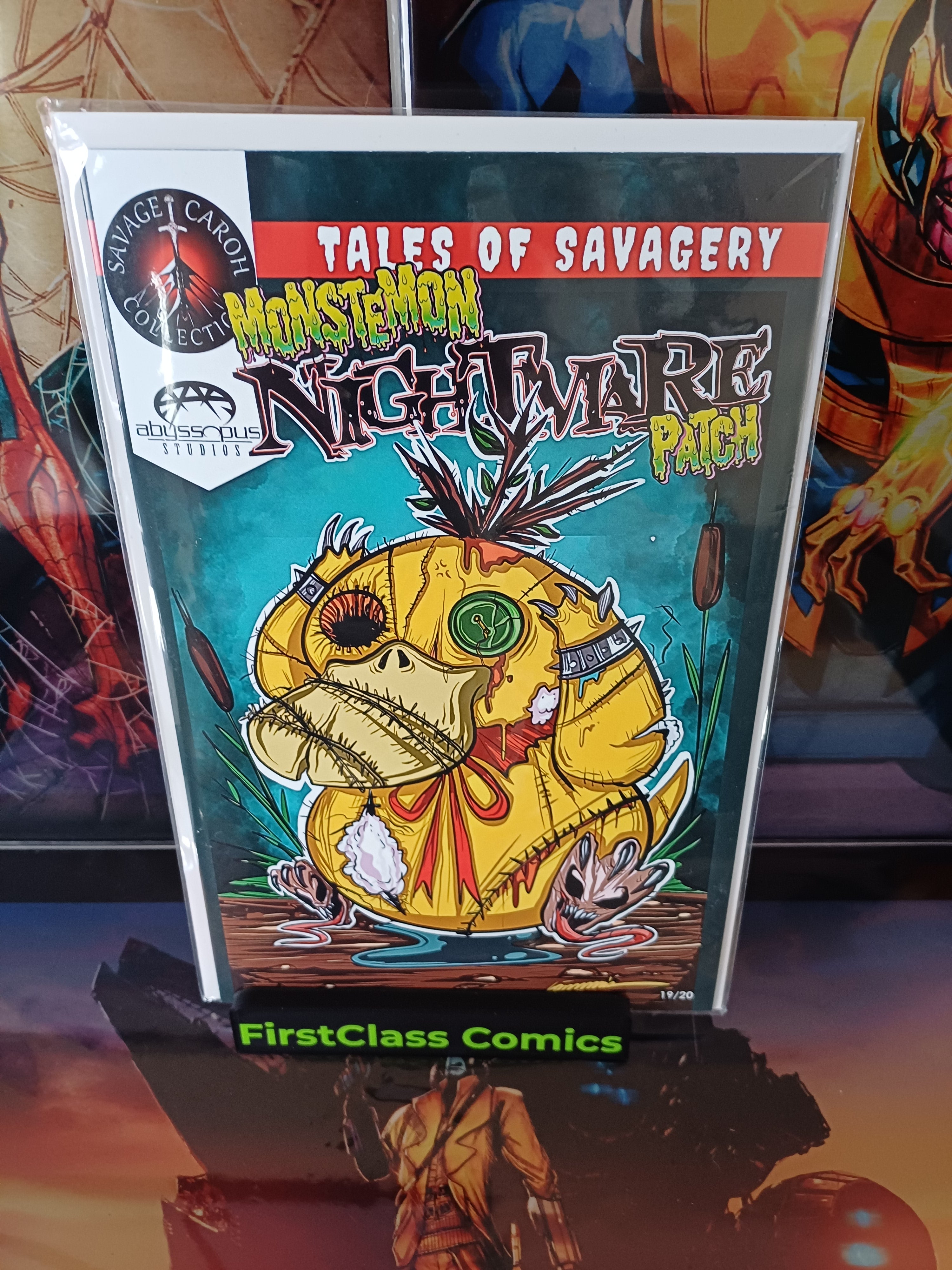 Tales of Savagery: Monstémon Nightmare Patch RZP Cardstock MegaCon 19/20