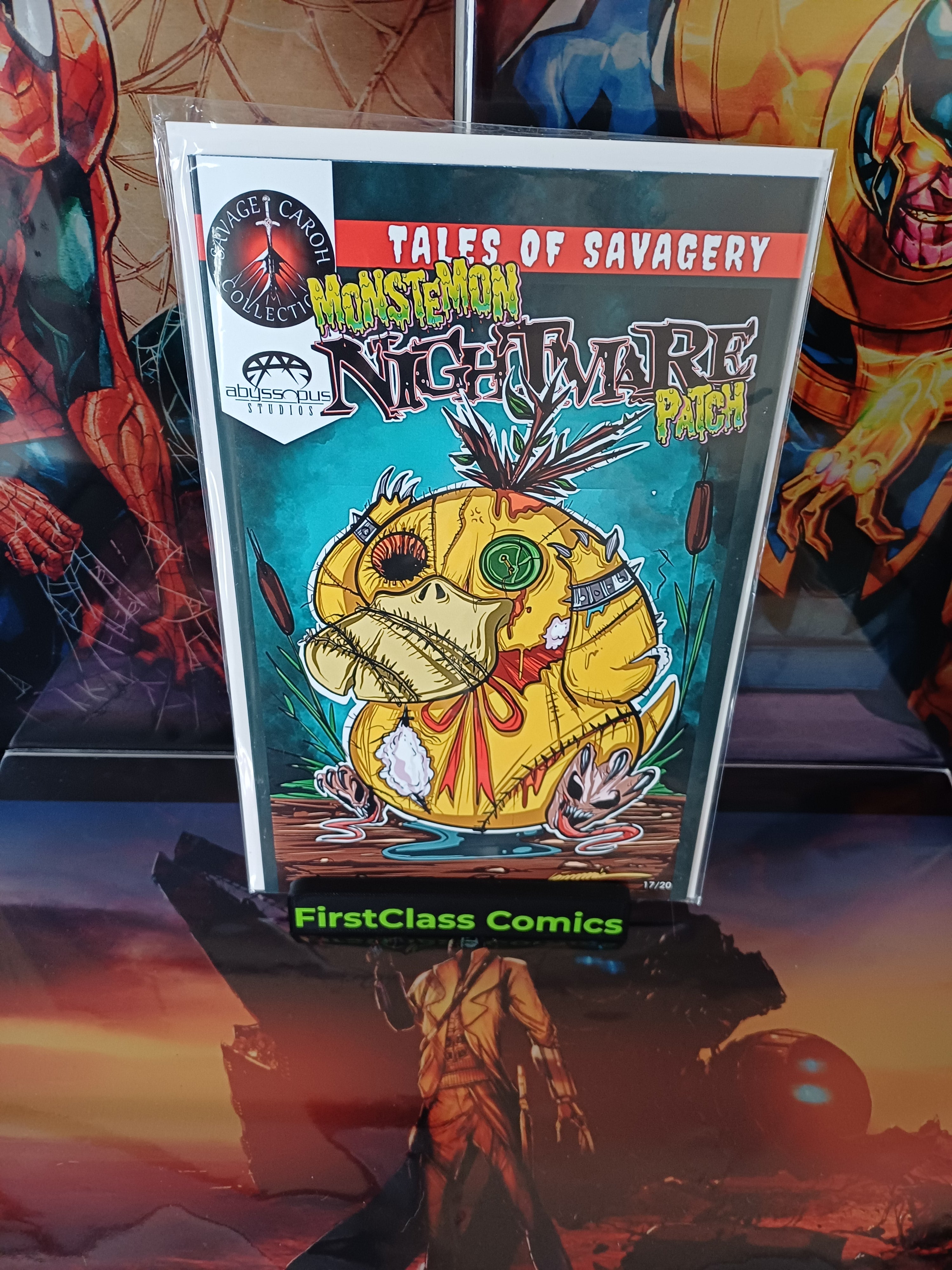 Tales of Savagery: Monstémon Nightmare Patch RZP Cardstock MegaCon 17/20