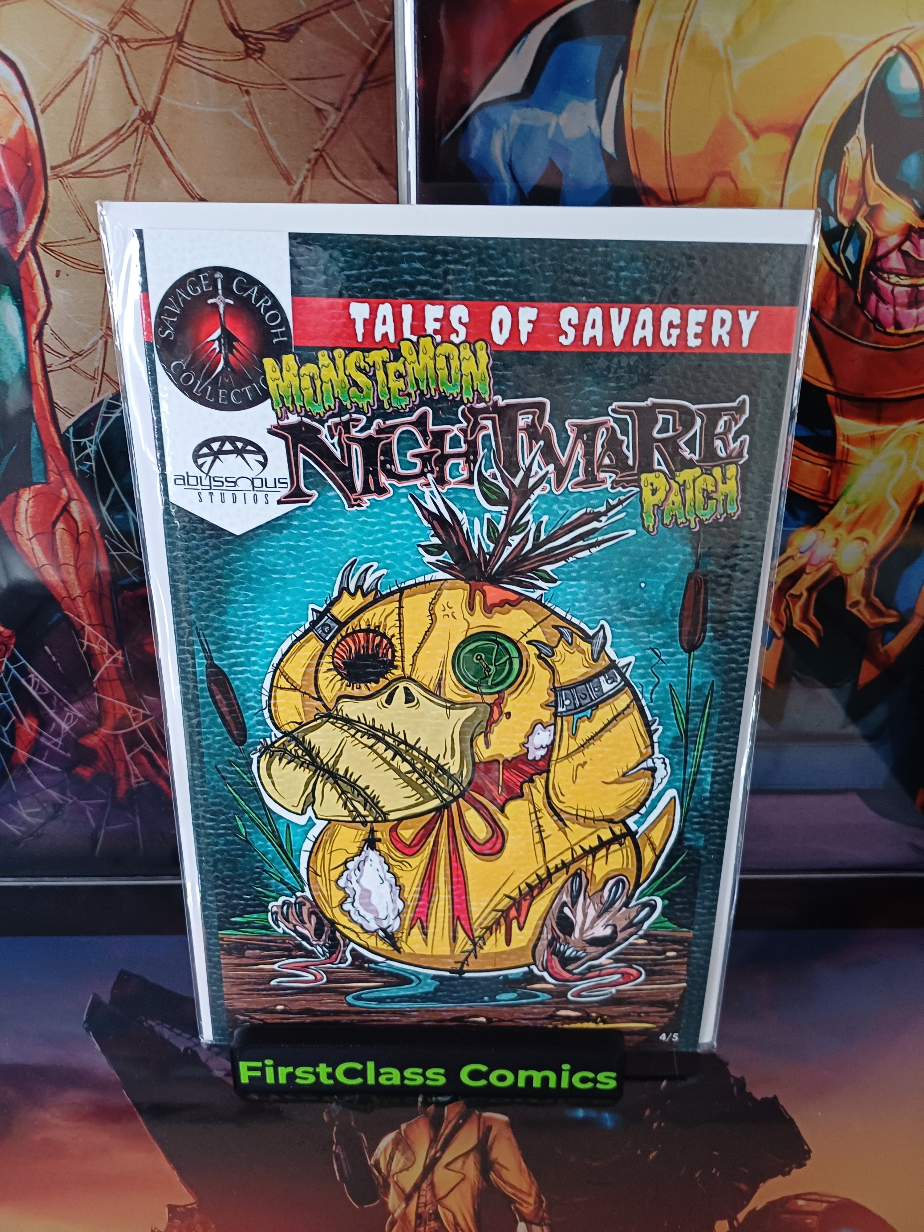 Tales Of Savagery Monstemon Embossed Foil 3/5 MegaCon Exclusive
