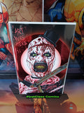 TERRIFIER EMBOSSED FOIL SCOTT STRAKA SIGNED BLOOD DRIP & REMARKED 11/25