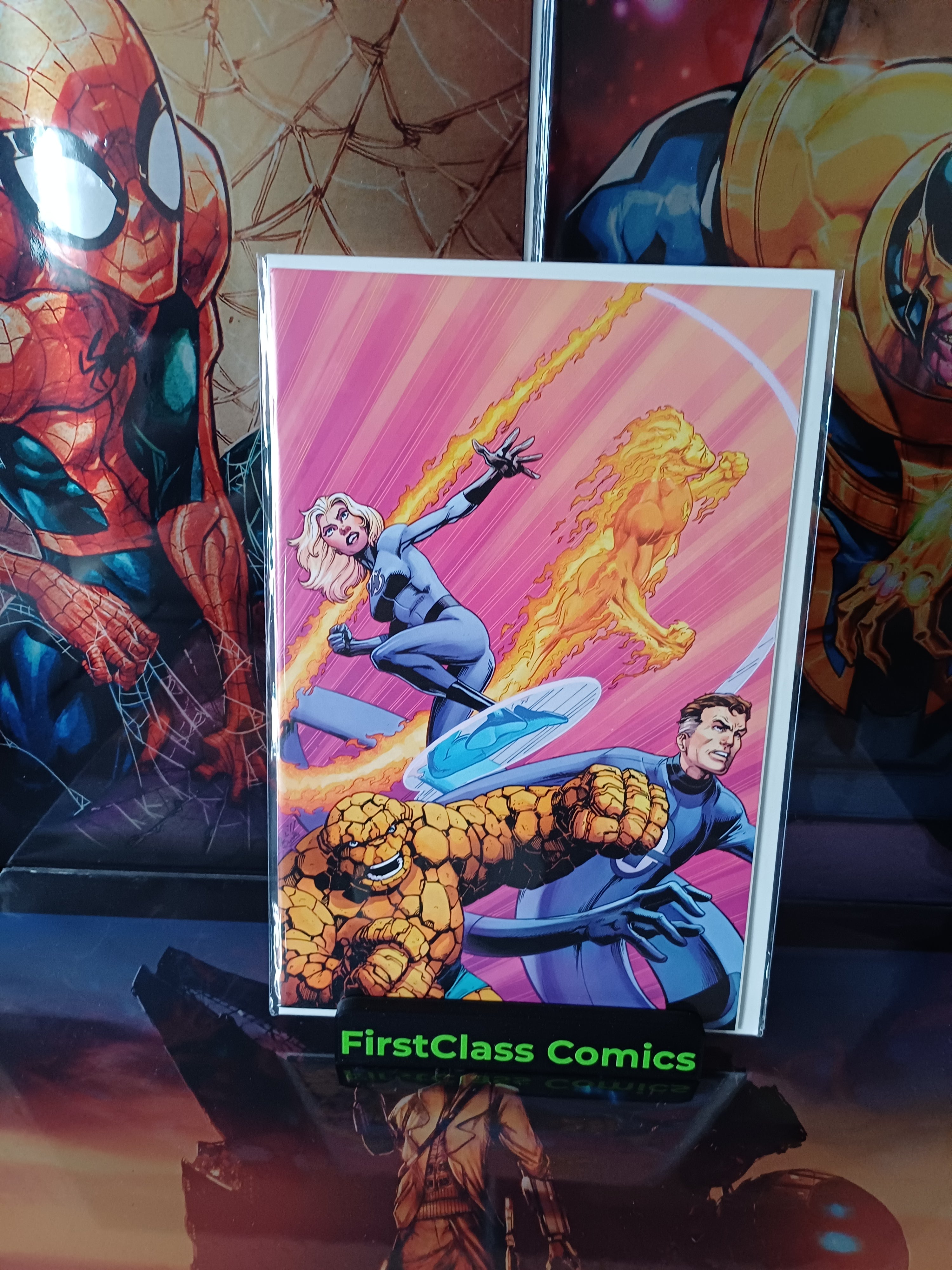 Fantastic Four Fanfare #1 Mark Bagley 1:100 Virgin Variant