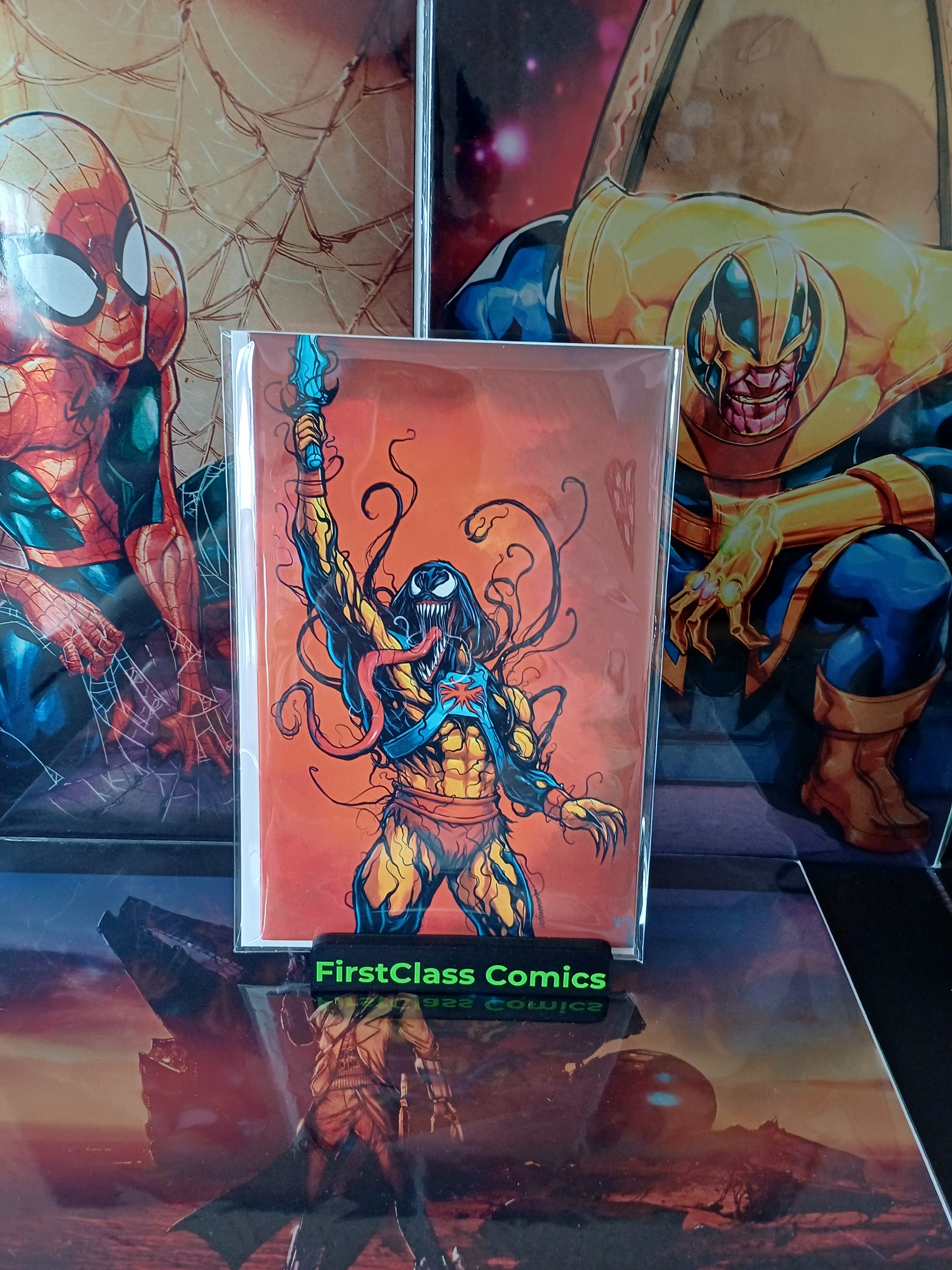 Gorkem Demir Venomized Sketchbook He-Man & TMNT Limited to 100
