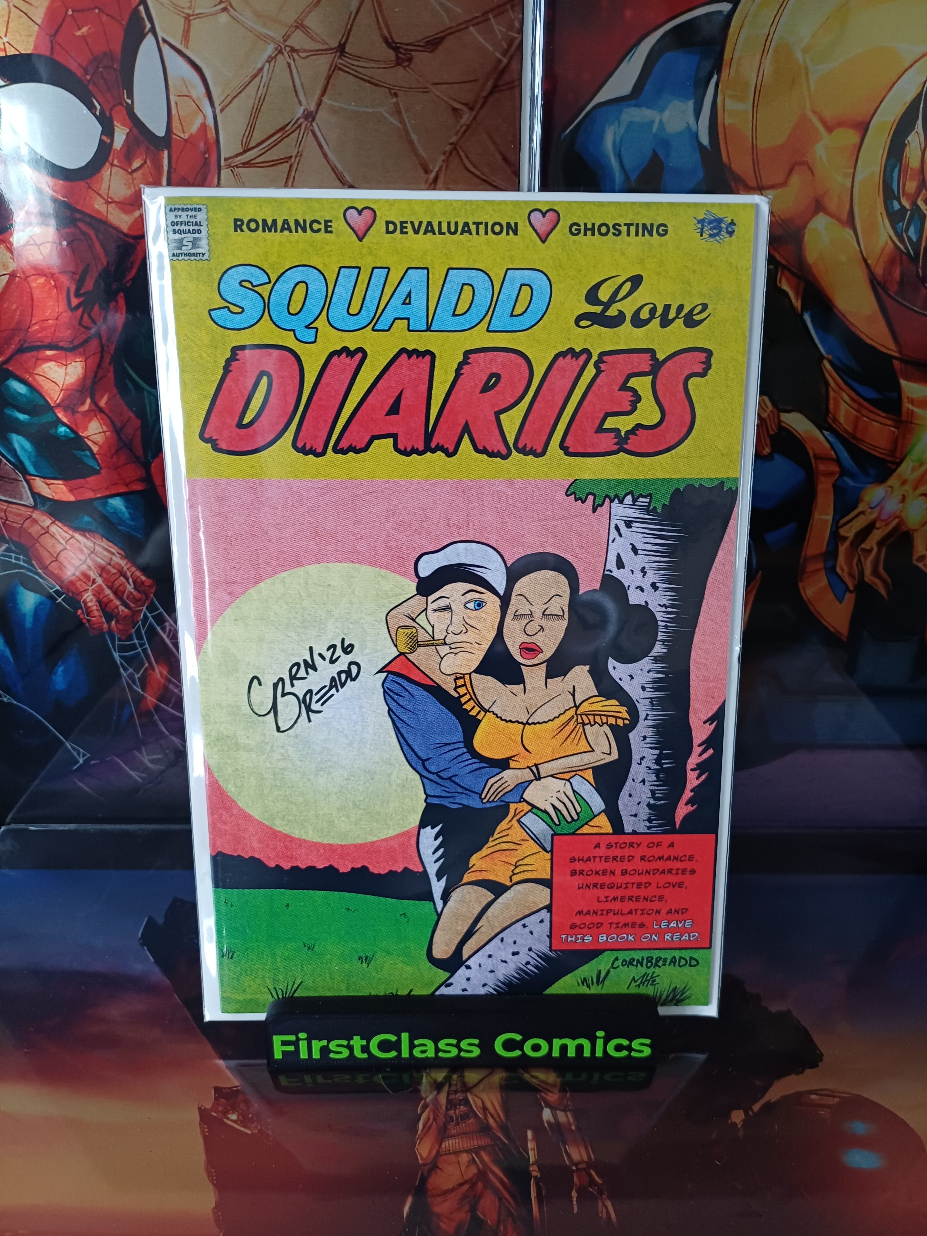 Squadd Love Diaries Signed CornBread