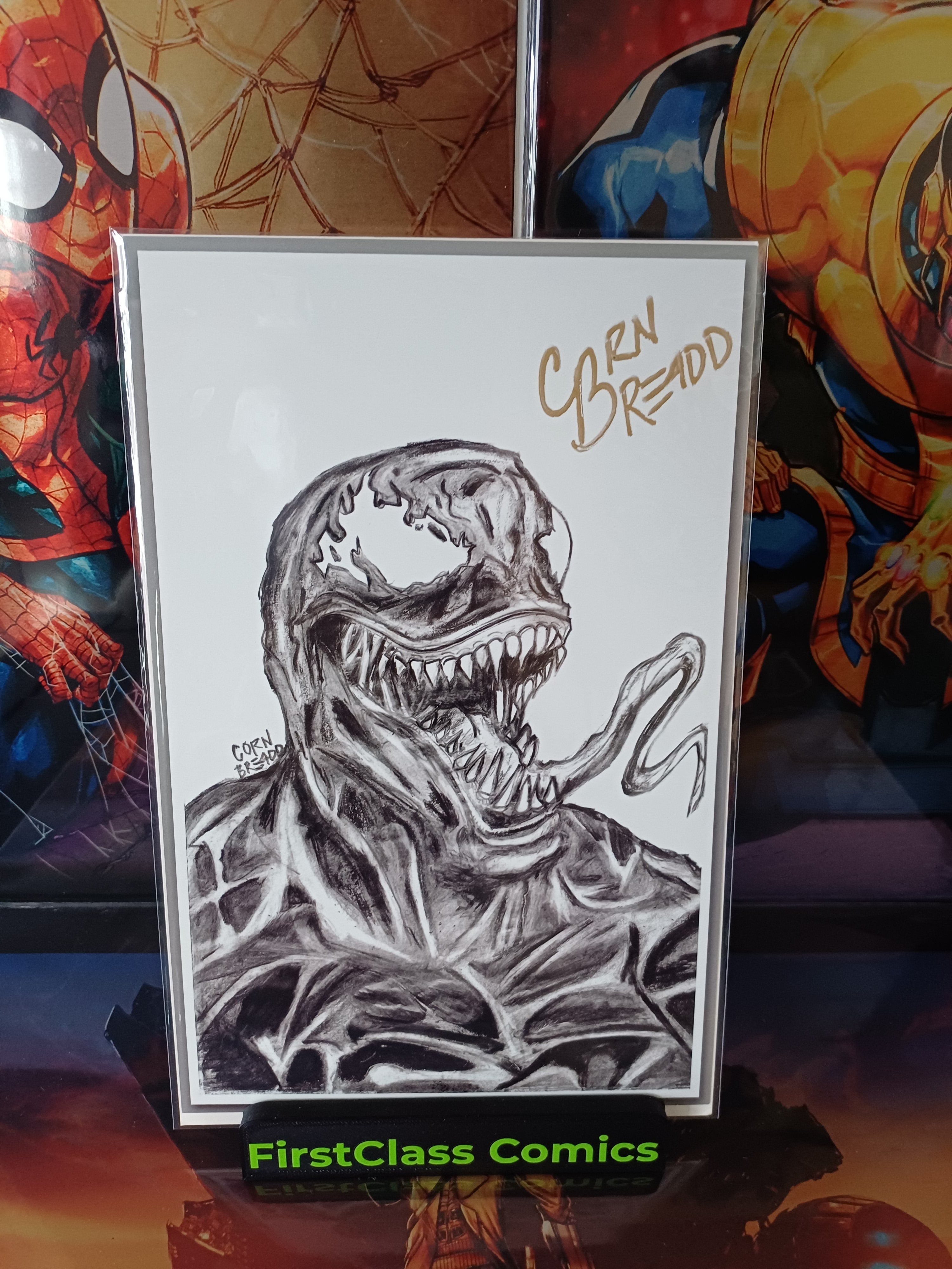 Venom Print Signed By Corn Breadd