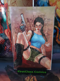 RON LEARY ART GAME ON TOMB RAIDER VIRGIN ARTBOOK EXCLUSIVE #1