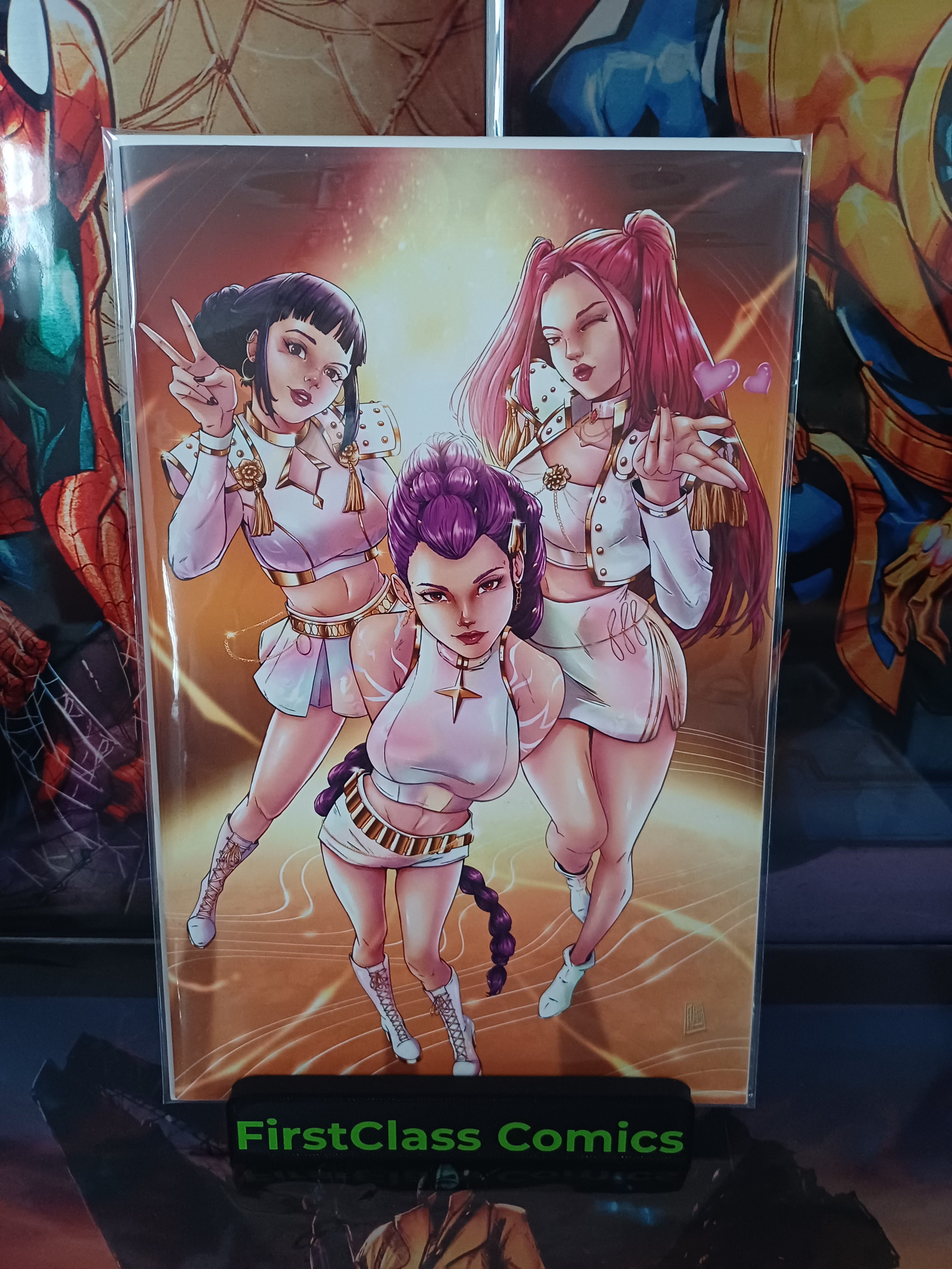 K-Pop Demon Hunters #1 Artbook Alain Nip Virgin Exclusive Ltd 100