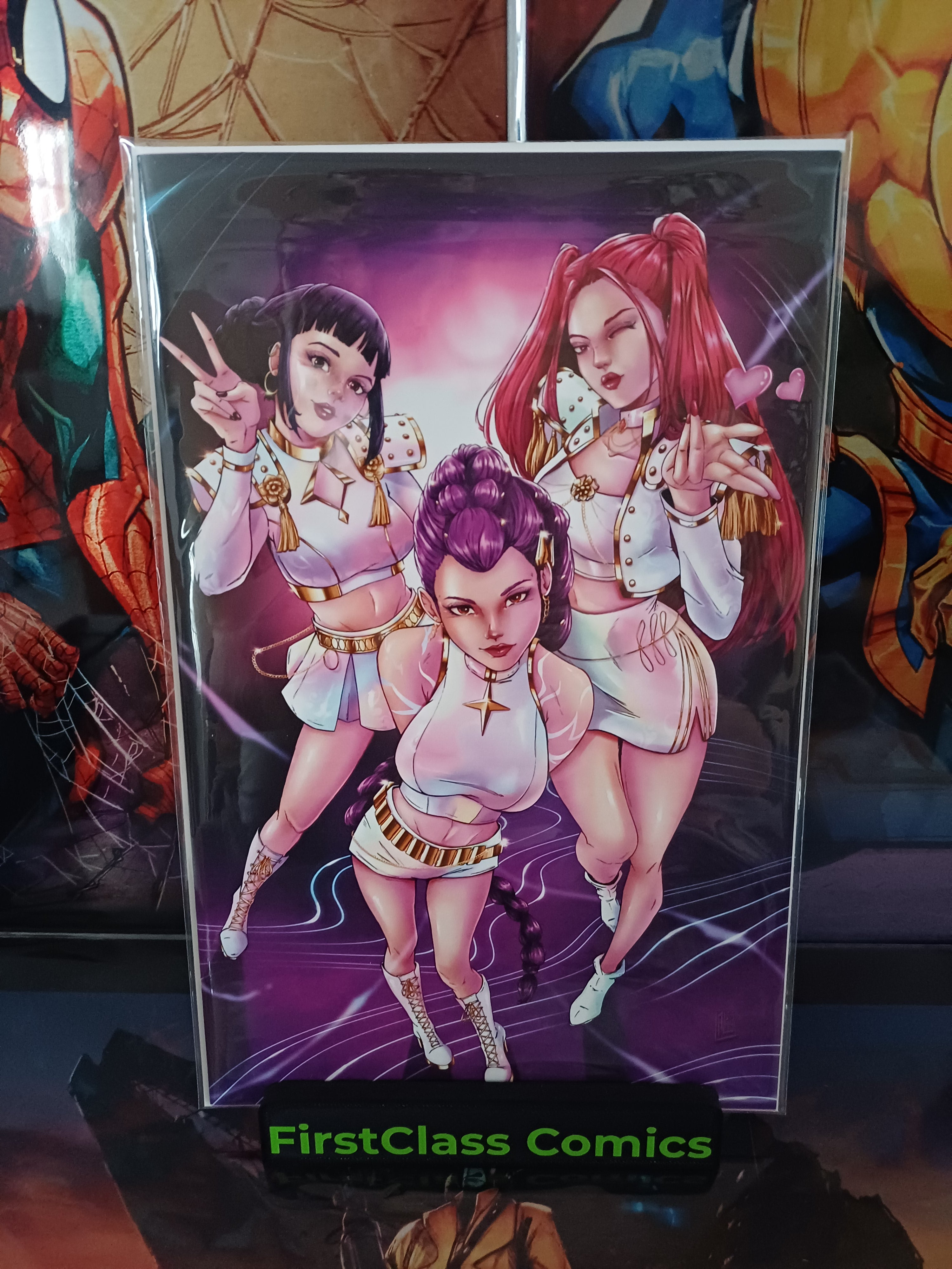K-Pop Demon Hunters #1 Artbook Alain Nip Virgin Exclusive Ltd 100