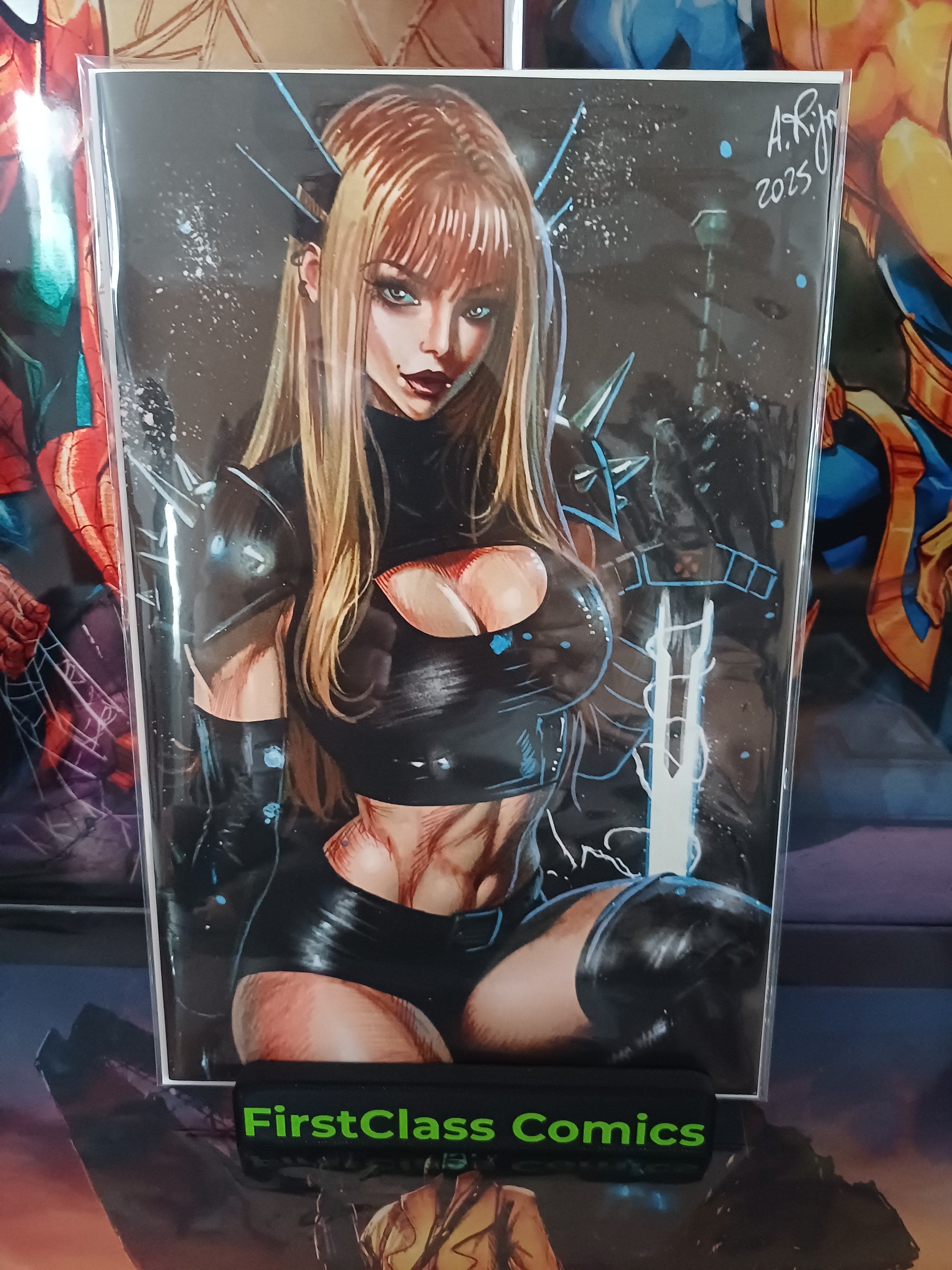 MAGIK VIRGIN AURELIO RIGONI ARTBOOK EXCLUSIVE X-MEN 1