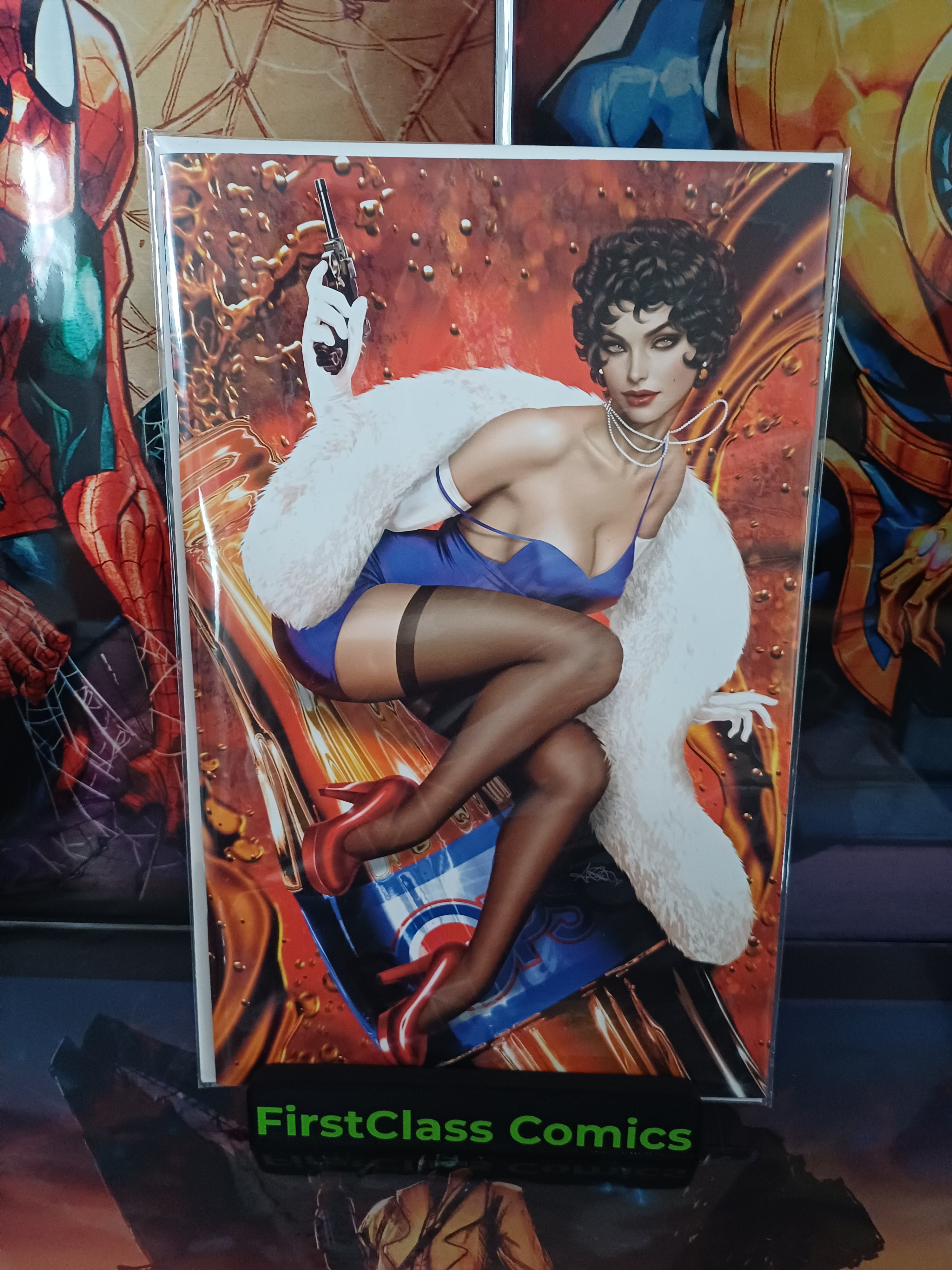 Pop Kill #1 Ariel Diaz Megacon Virgin Exclusive Variant Ltd 500