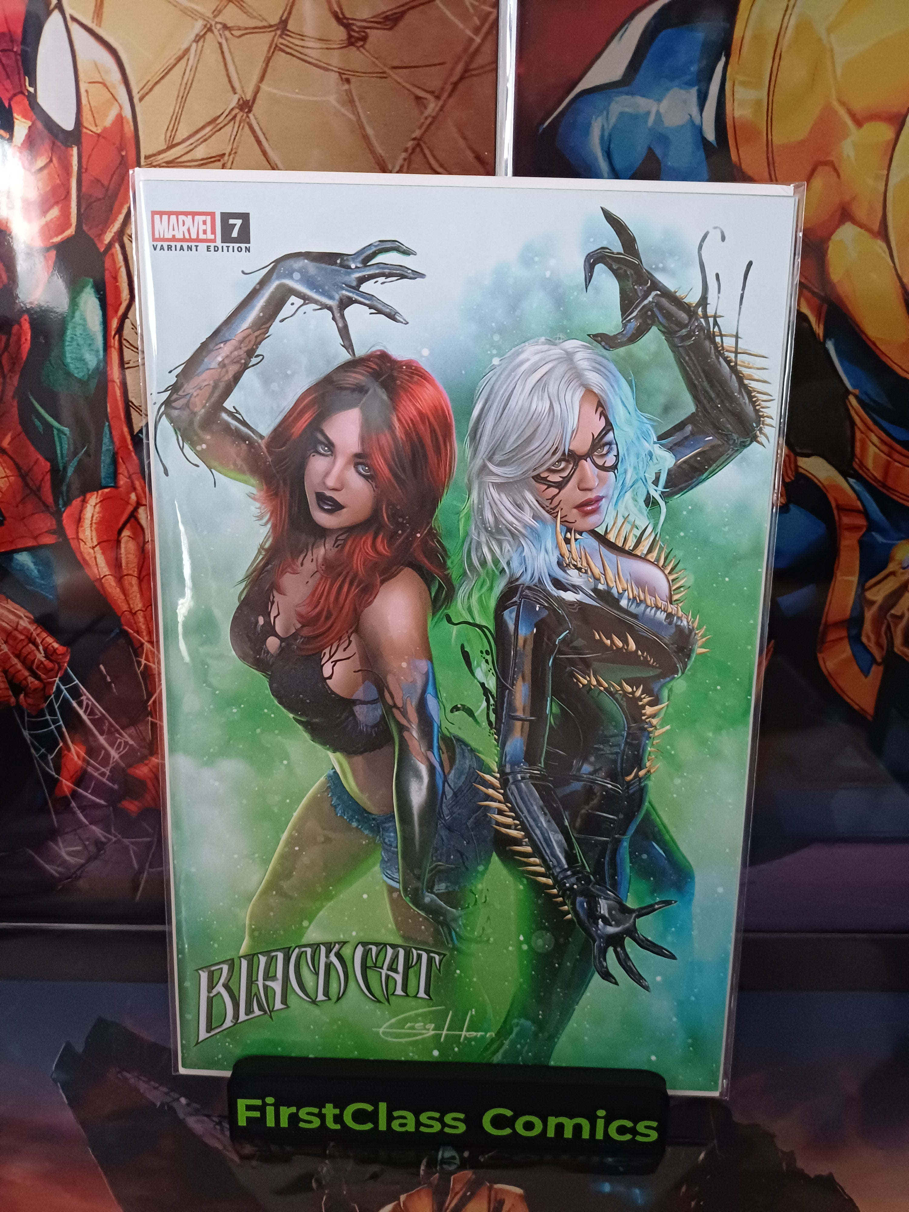 Black Cat #7 Greg Horn Megacon Variant LTD 3000