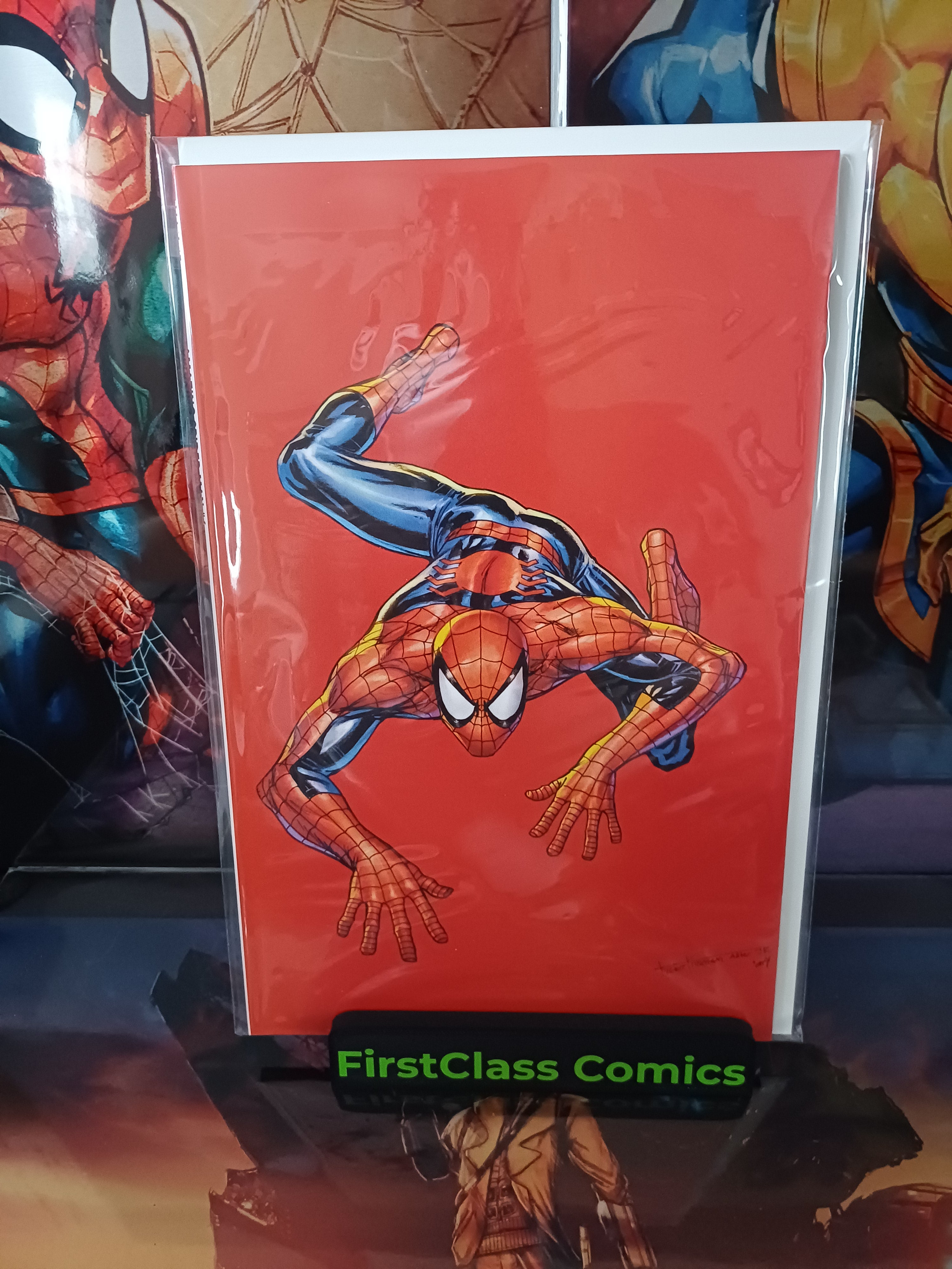 AMAZING SPIDER-MAN #6 TYLER KIRKHAM NYCC VIRGIN EXCLUSIVE