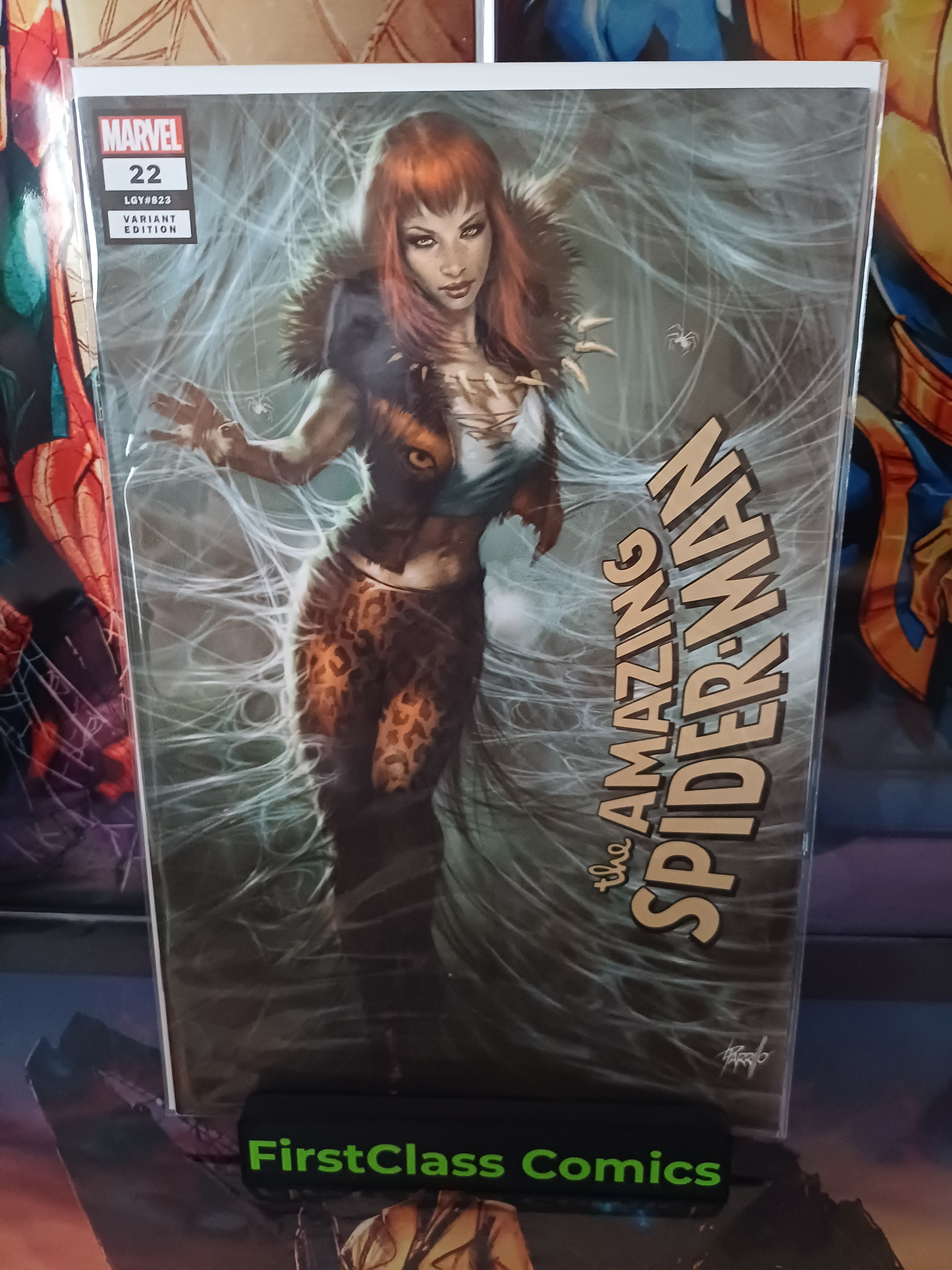 Amazing Spider-Man #22 Lucio Parrillo Trade Dress Variant