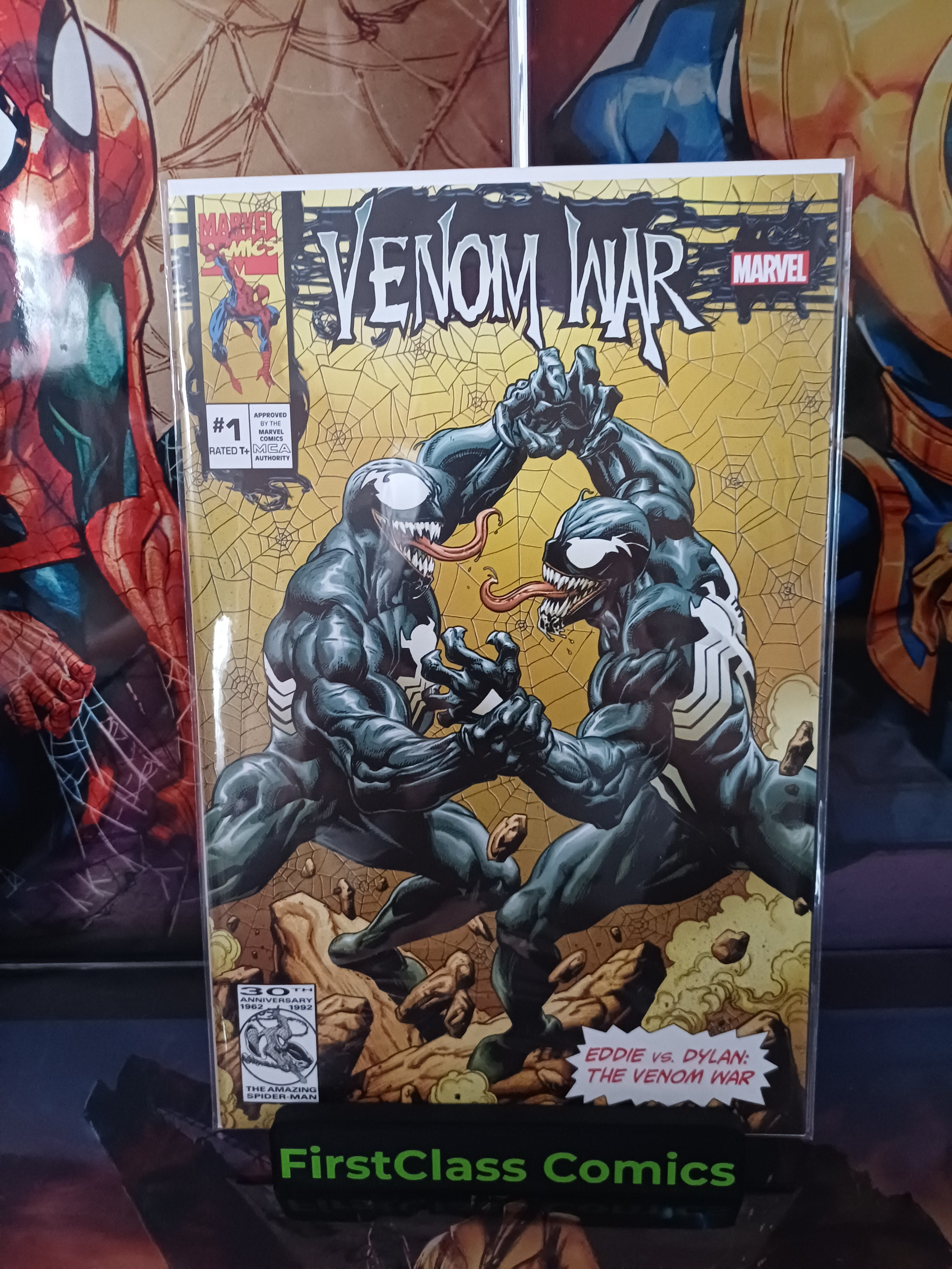 VENOM WAR #1 MARK BAGLEY EXCLUSIVE