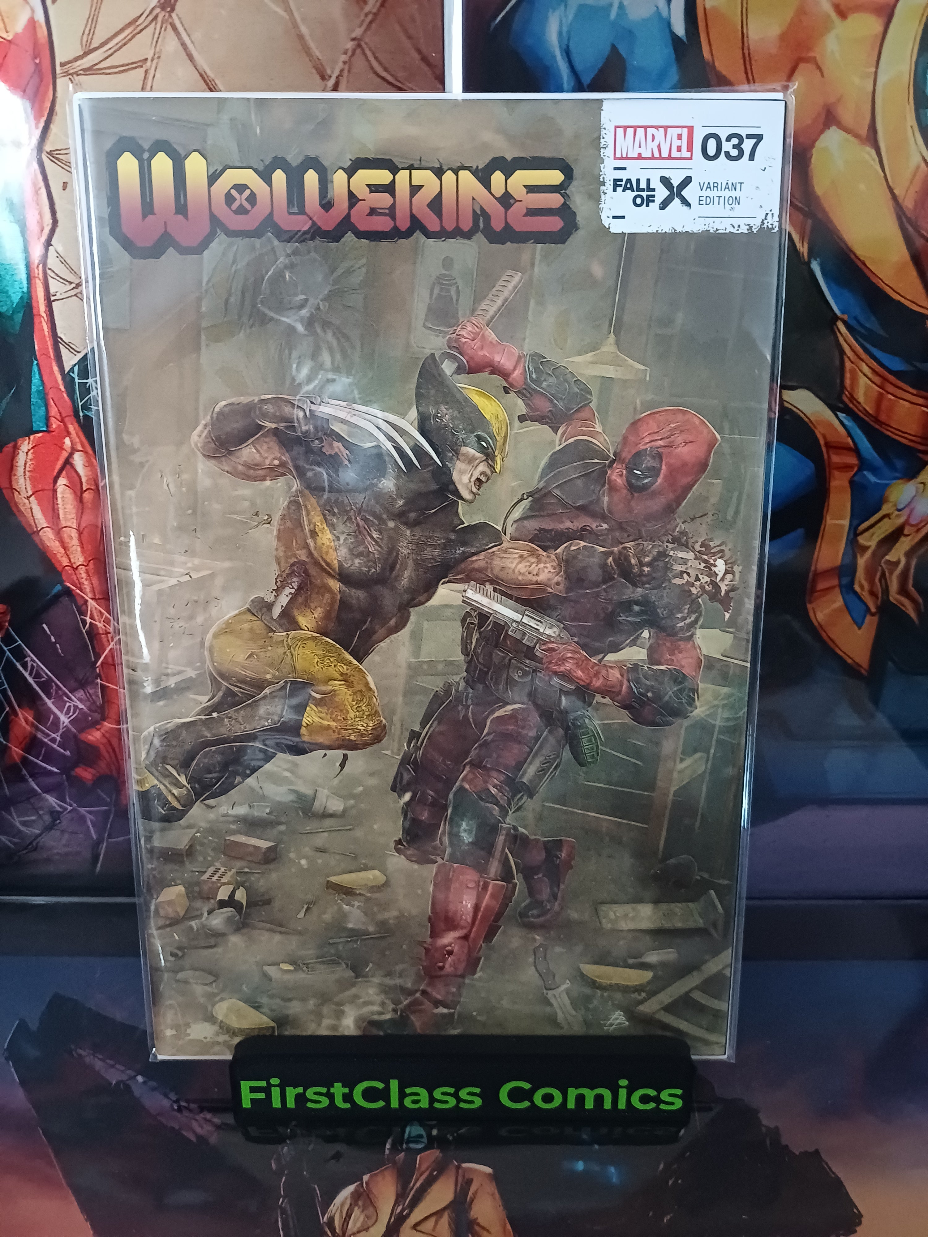 Wolverine #37 Fall Of X Bjorn Barends NYCC 2023 Trade Variant